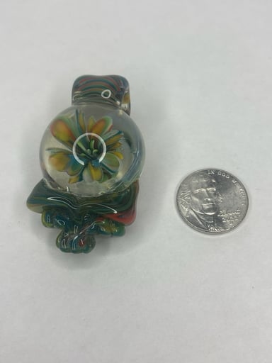 Preview pic of @rhythmglass Stealie Pendant