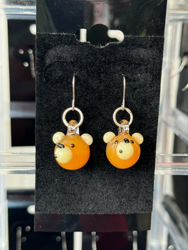 Preview pic of Sugar Mattys Mini Bear Earrings