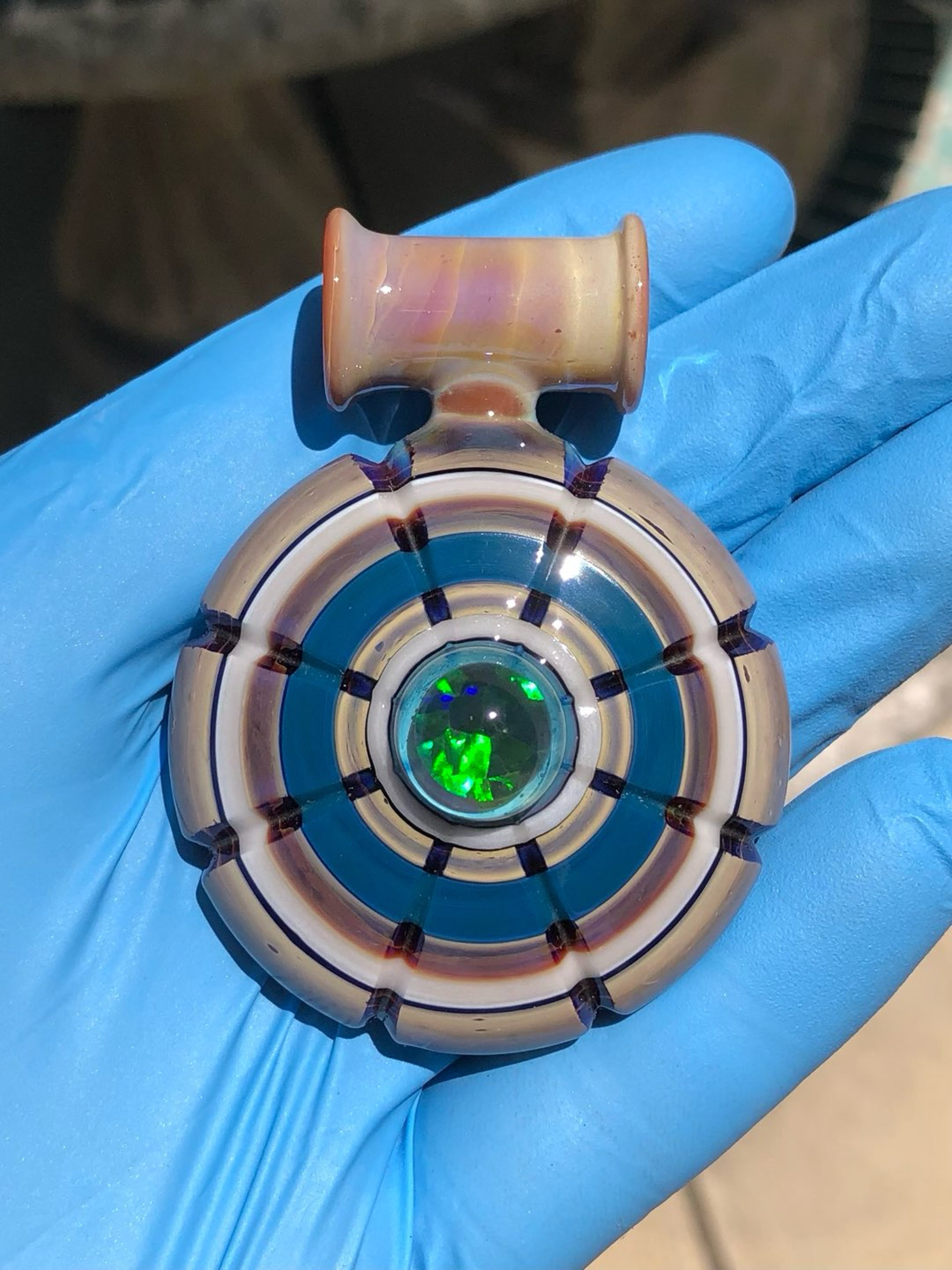 Preview pic of Pajay glass pendant