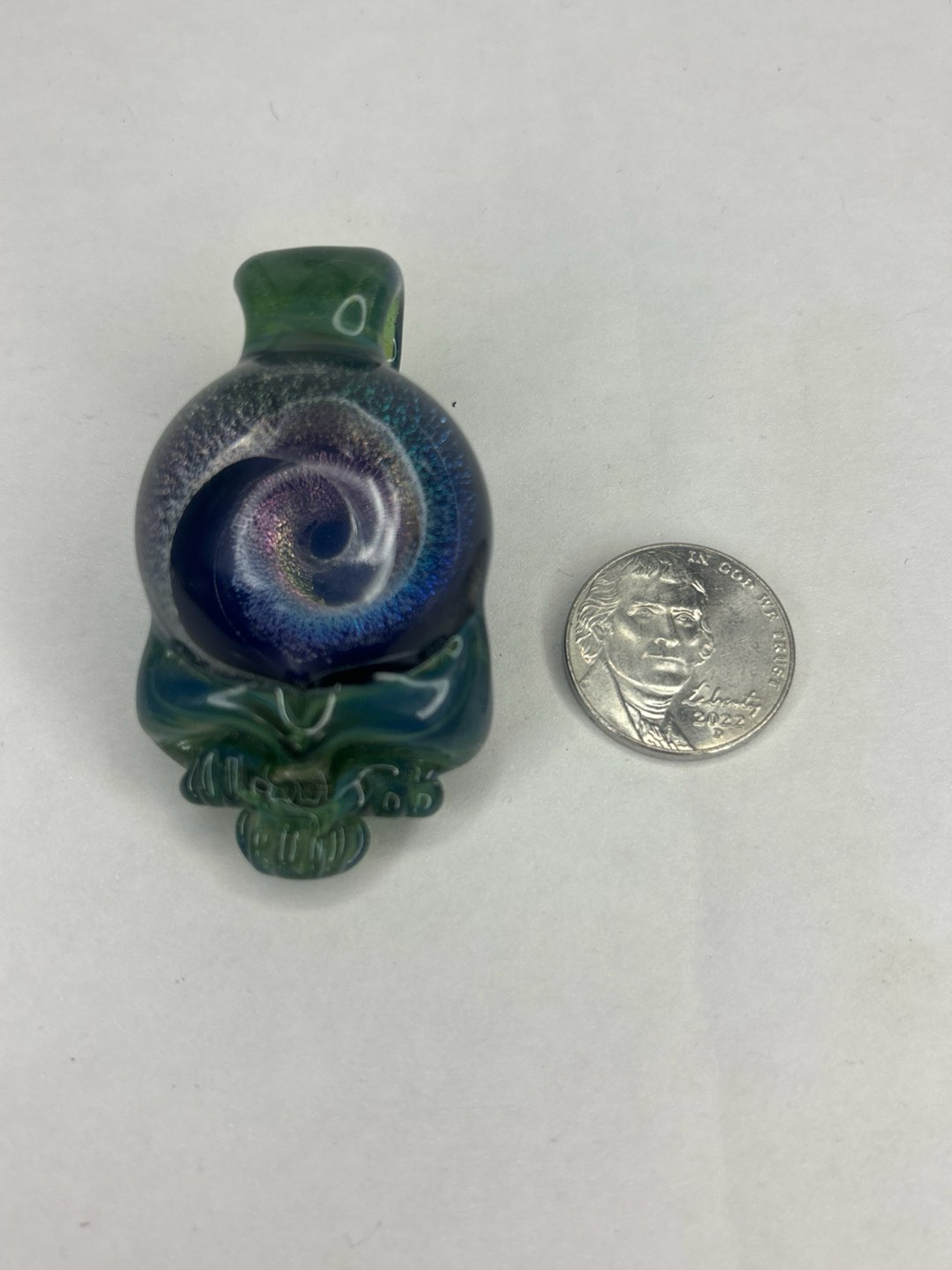 Preview pic of @rhythmglass Stealie Pendant