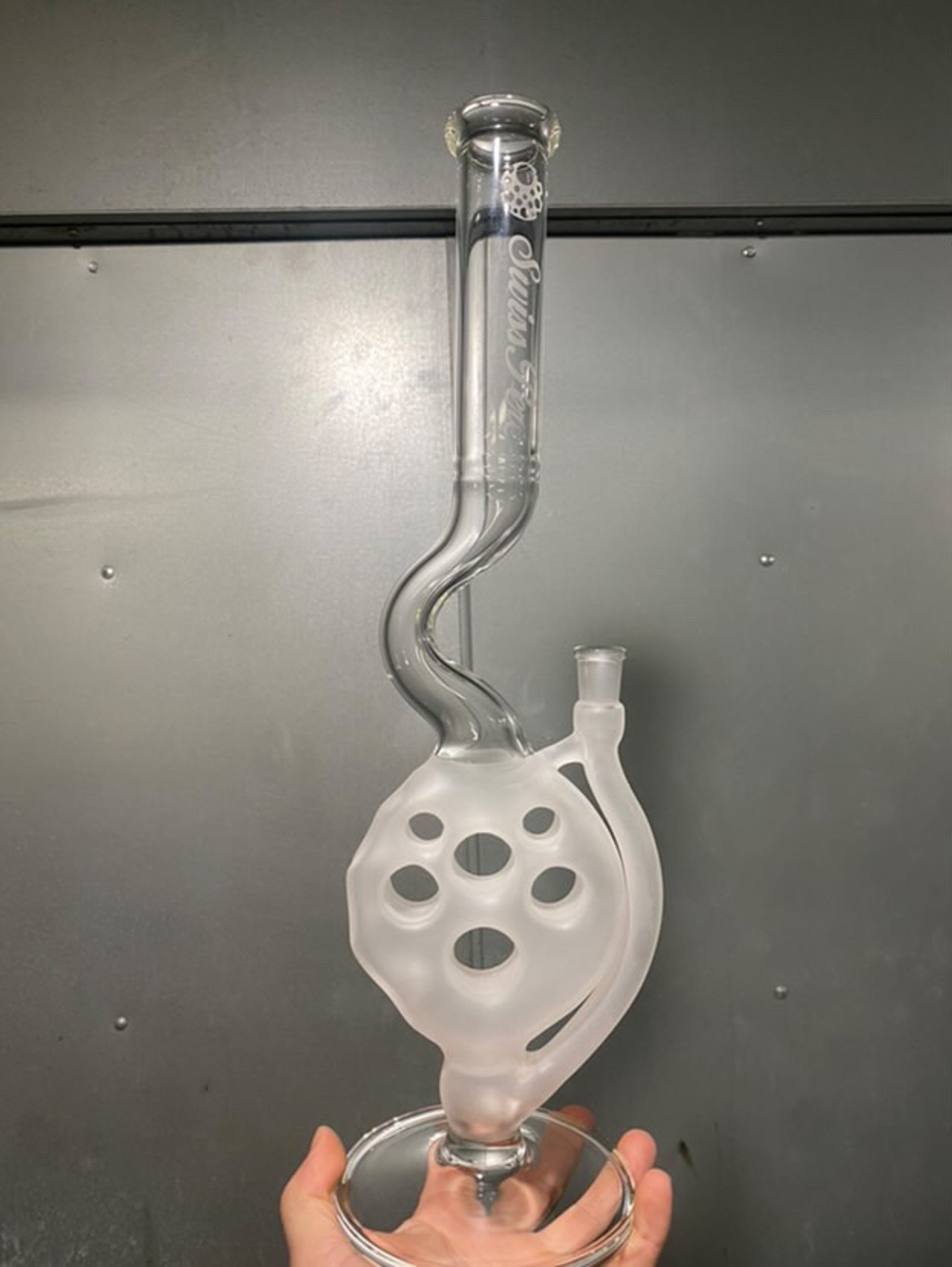 Preview pic of Swiss Perc Sandblasted side feeder