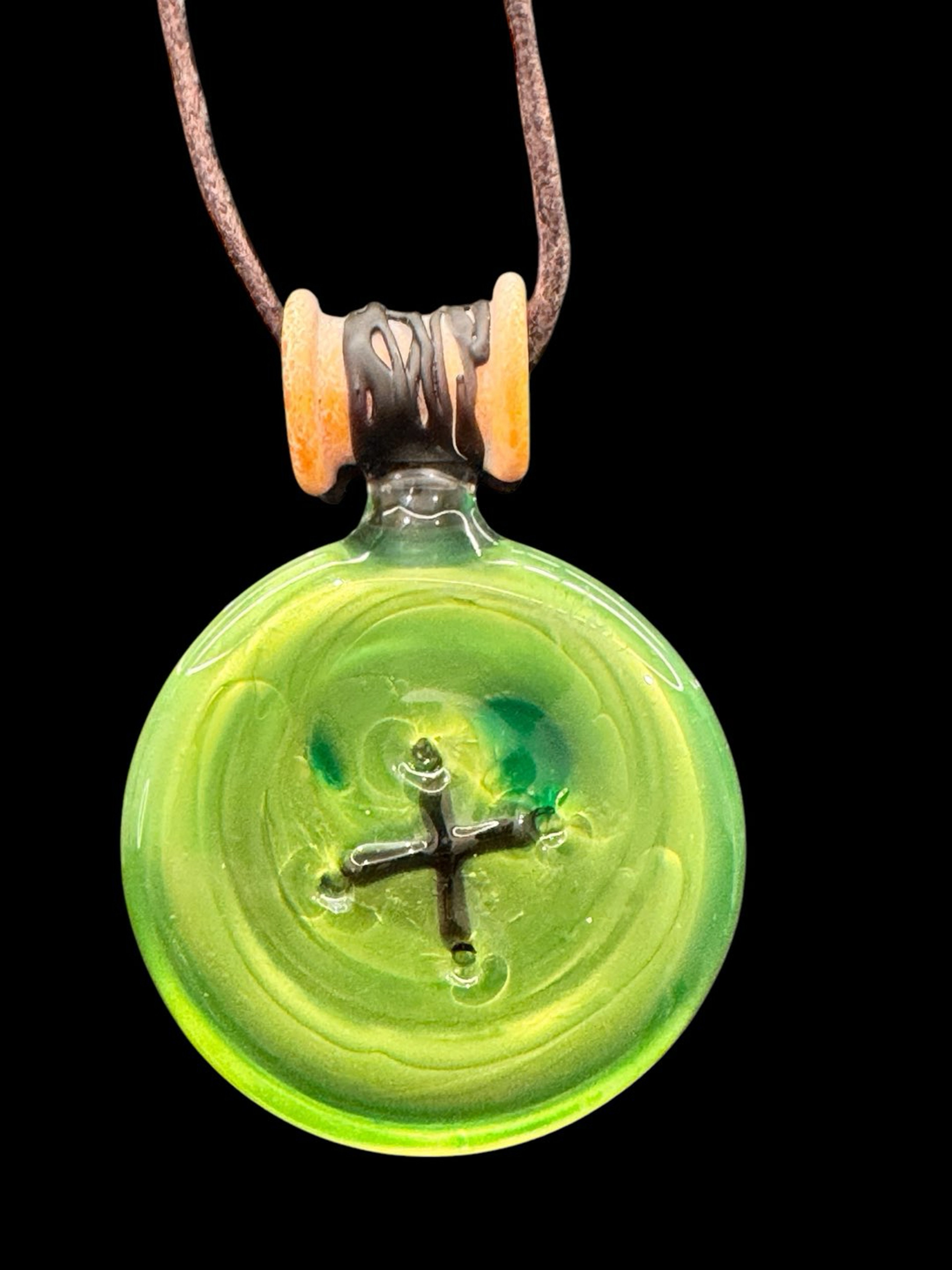 Preview pic of Muller 2 sided button pendy