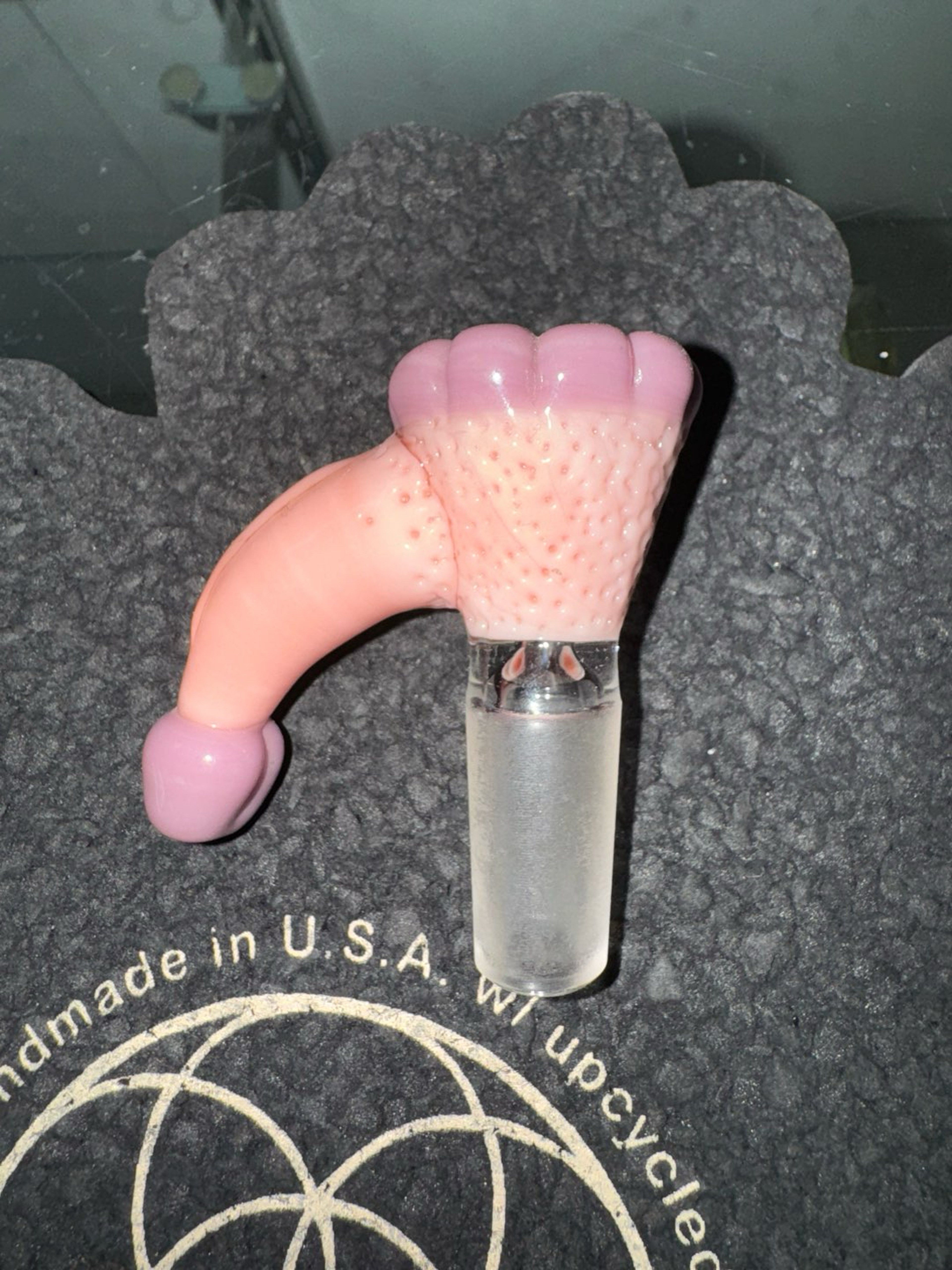 Preview pic of Adam Driver Butt Hole Penis 14mm Bowl Slide