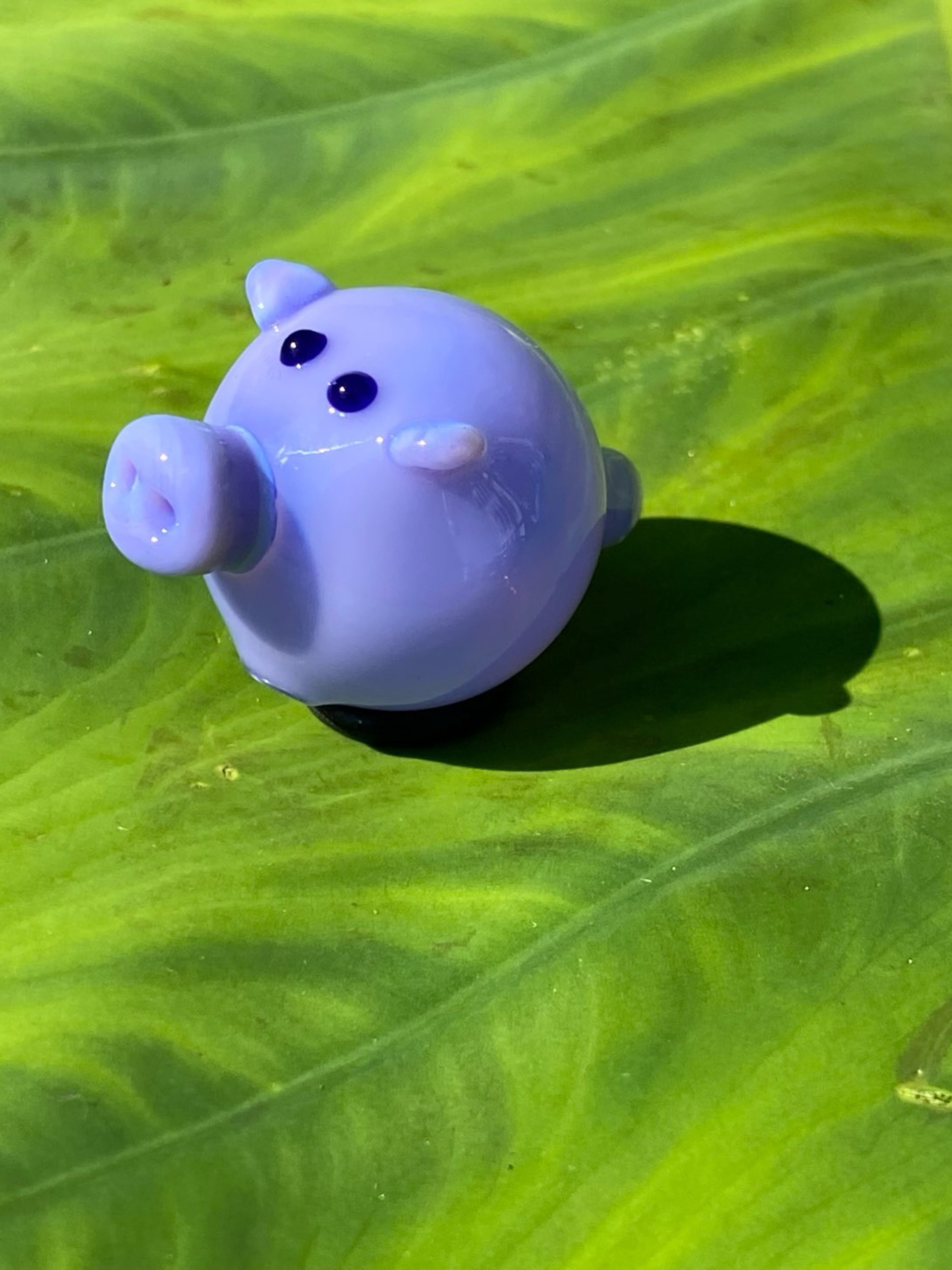Sugar Mattys Purple Pig Bubble Cap image 0