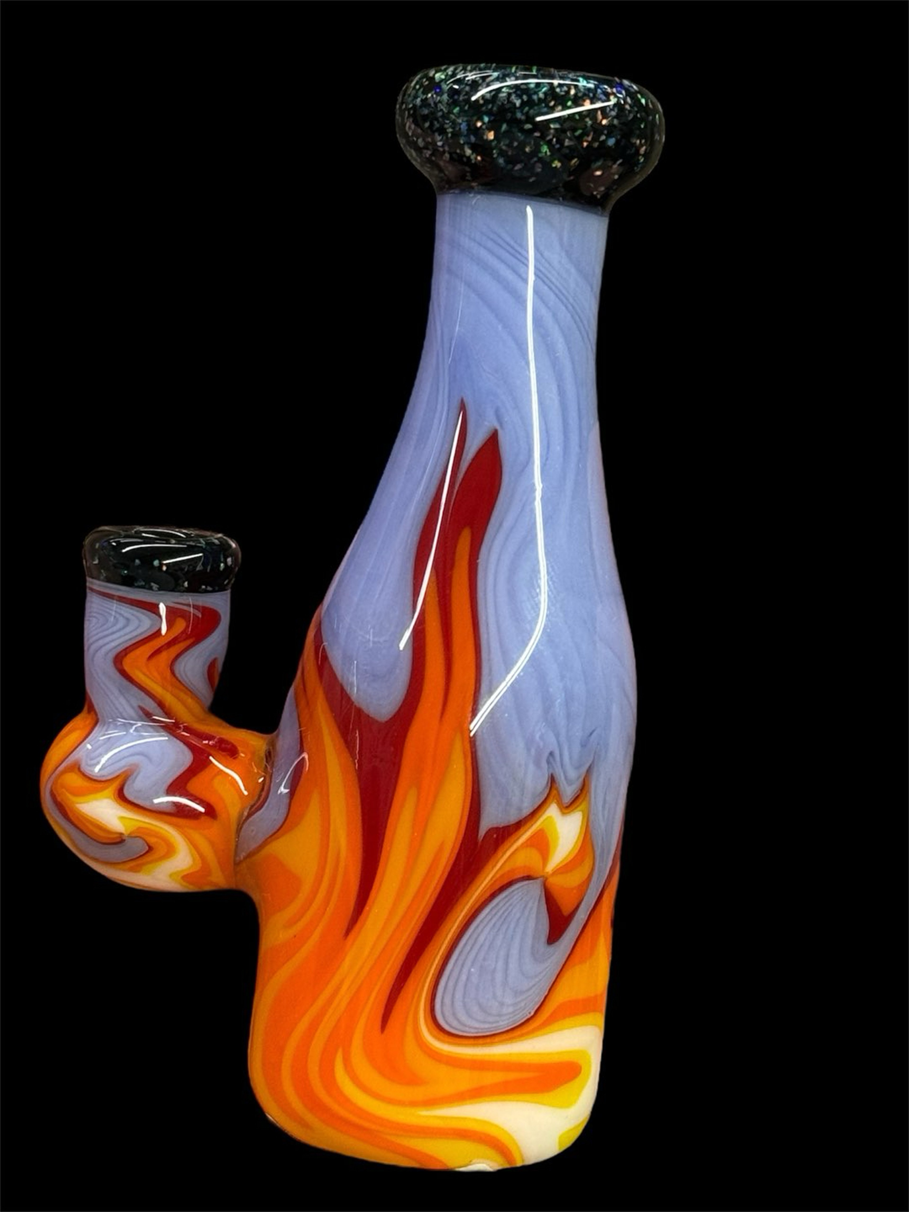 Preview pic of @sirpyroglass Mini Tube available with crushed opal lips available