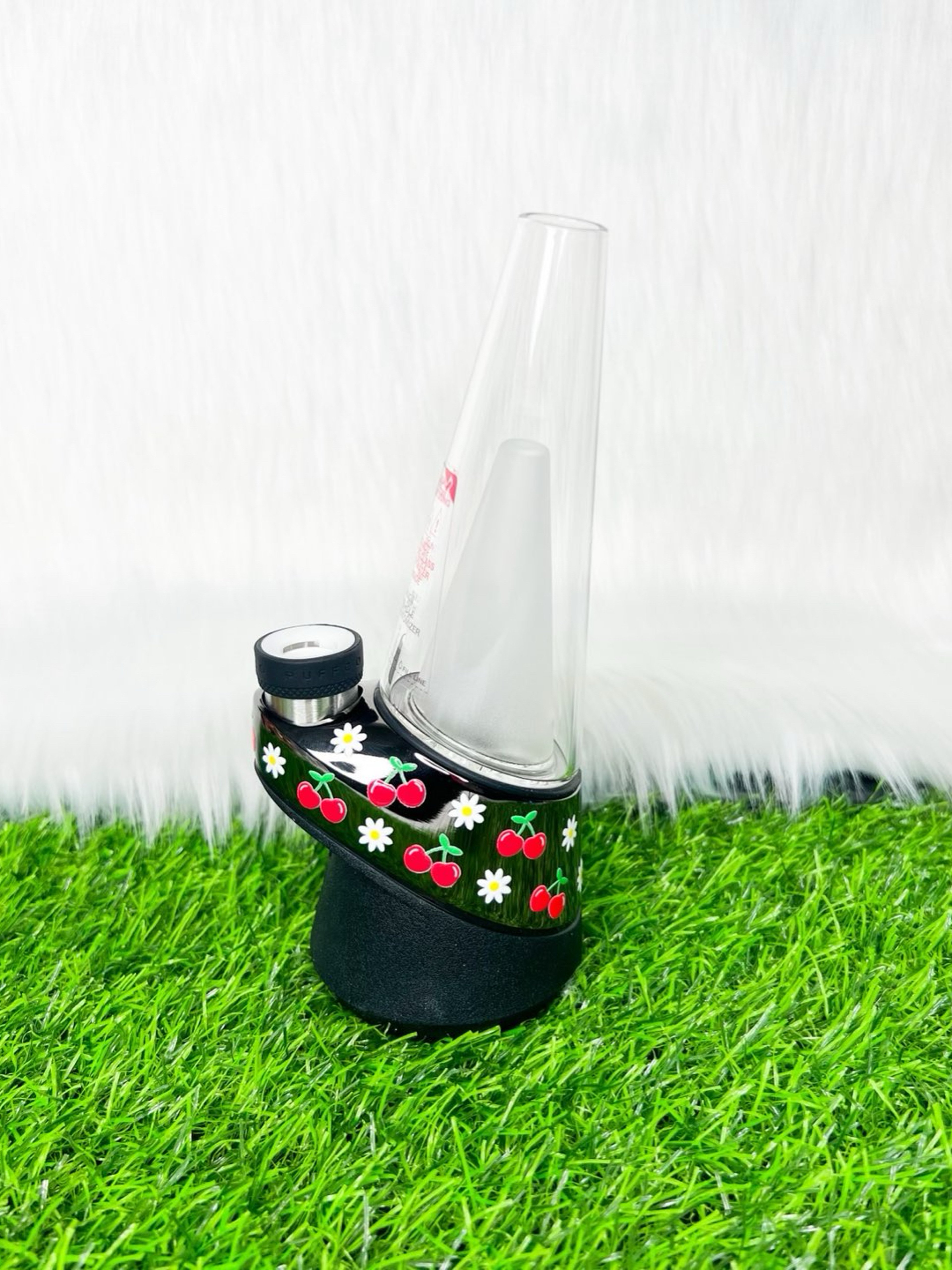 Preview pic of Custom Cherry Daisies Puffco Peak