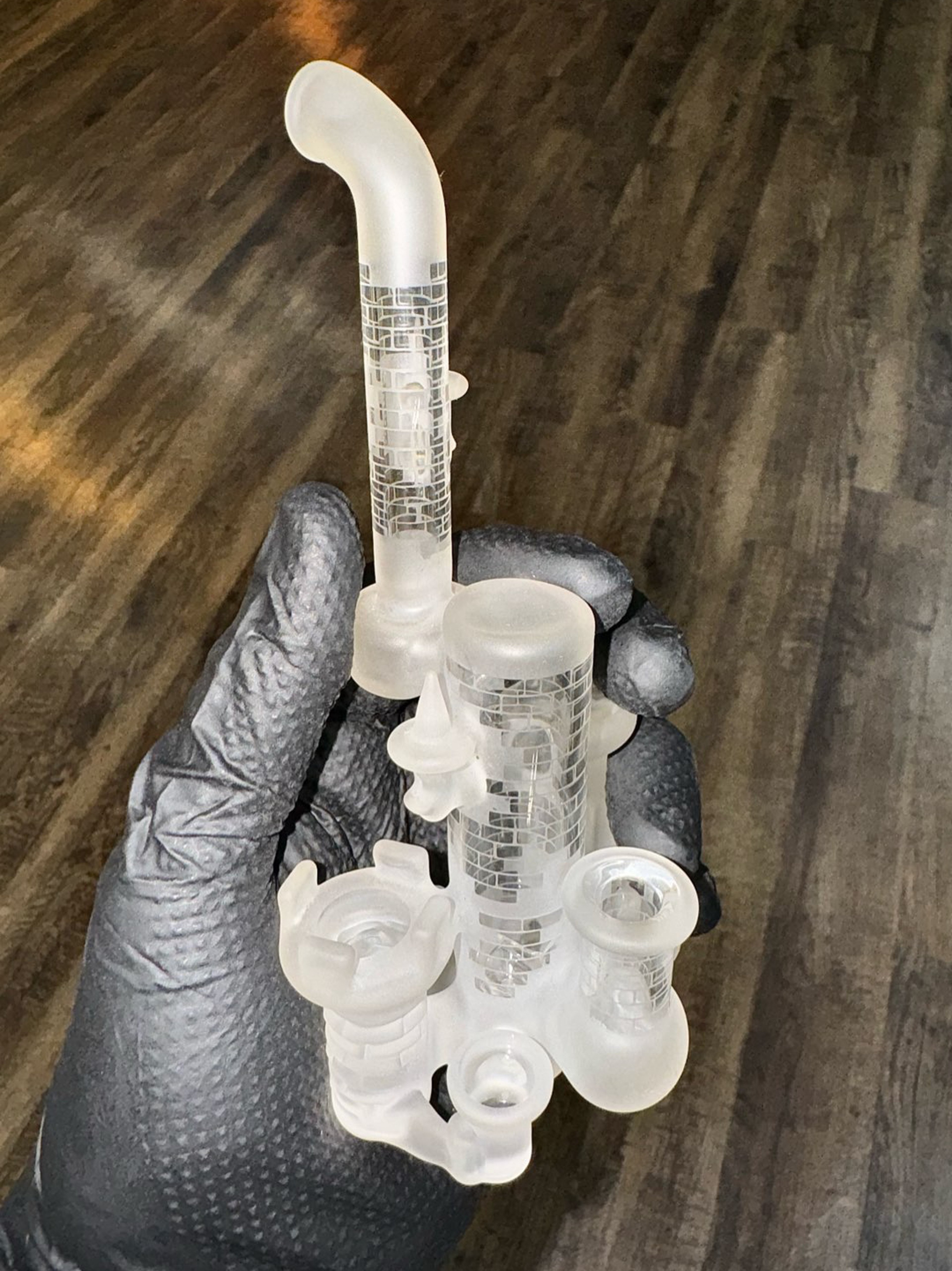 Preview pic of Jebb Glass Sandblasted Castle 10mm