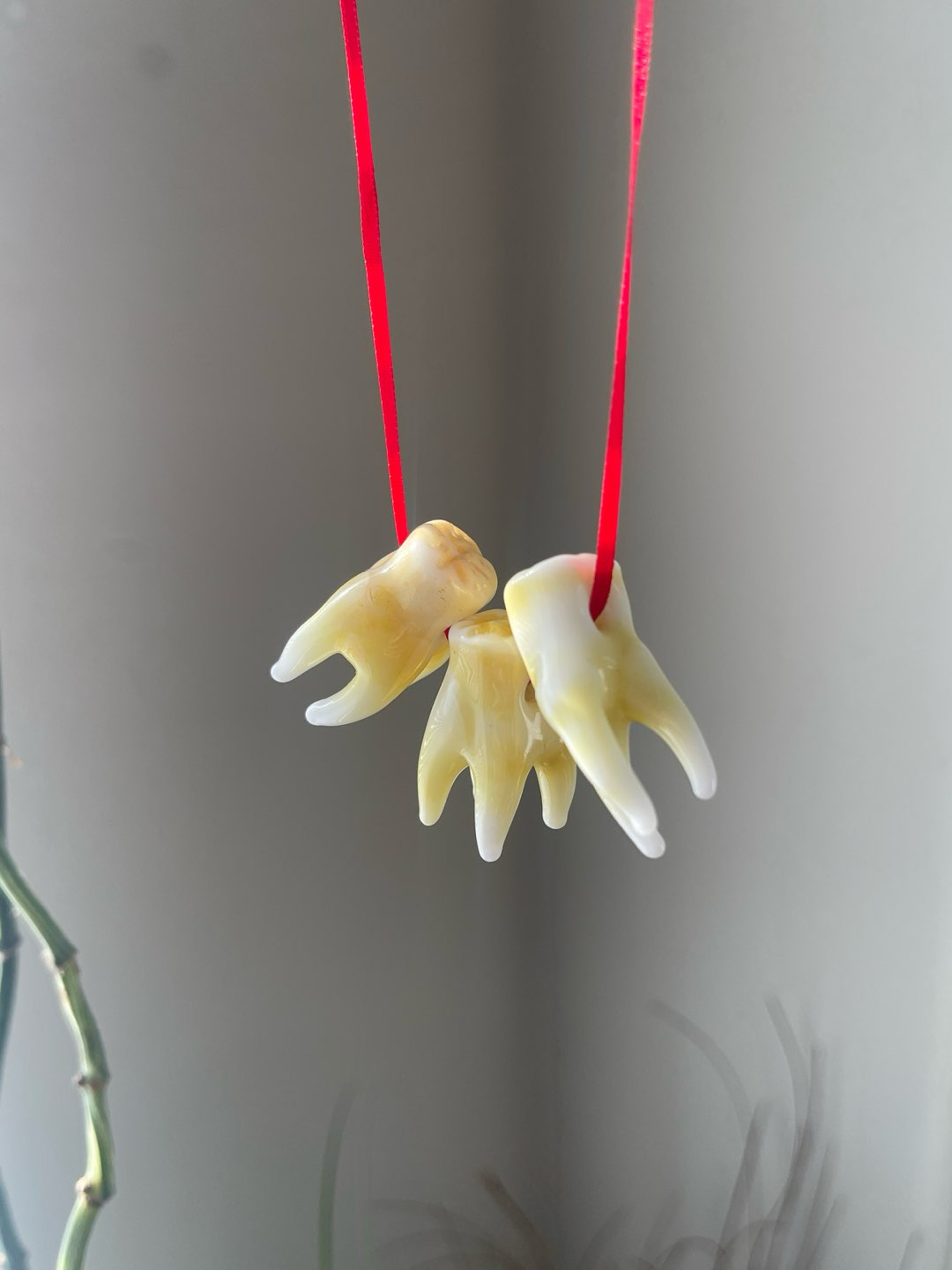 Preview pic of 3 Tooth Bead Pendant