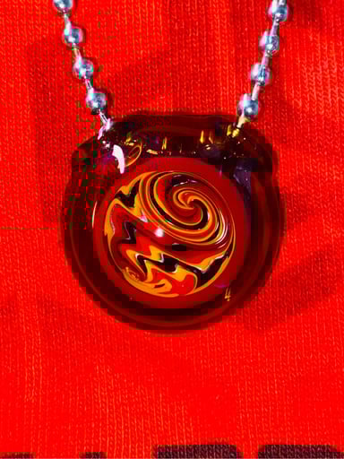 Preview pic of Heady Inside-out Reversal Wig-Wag Pendant