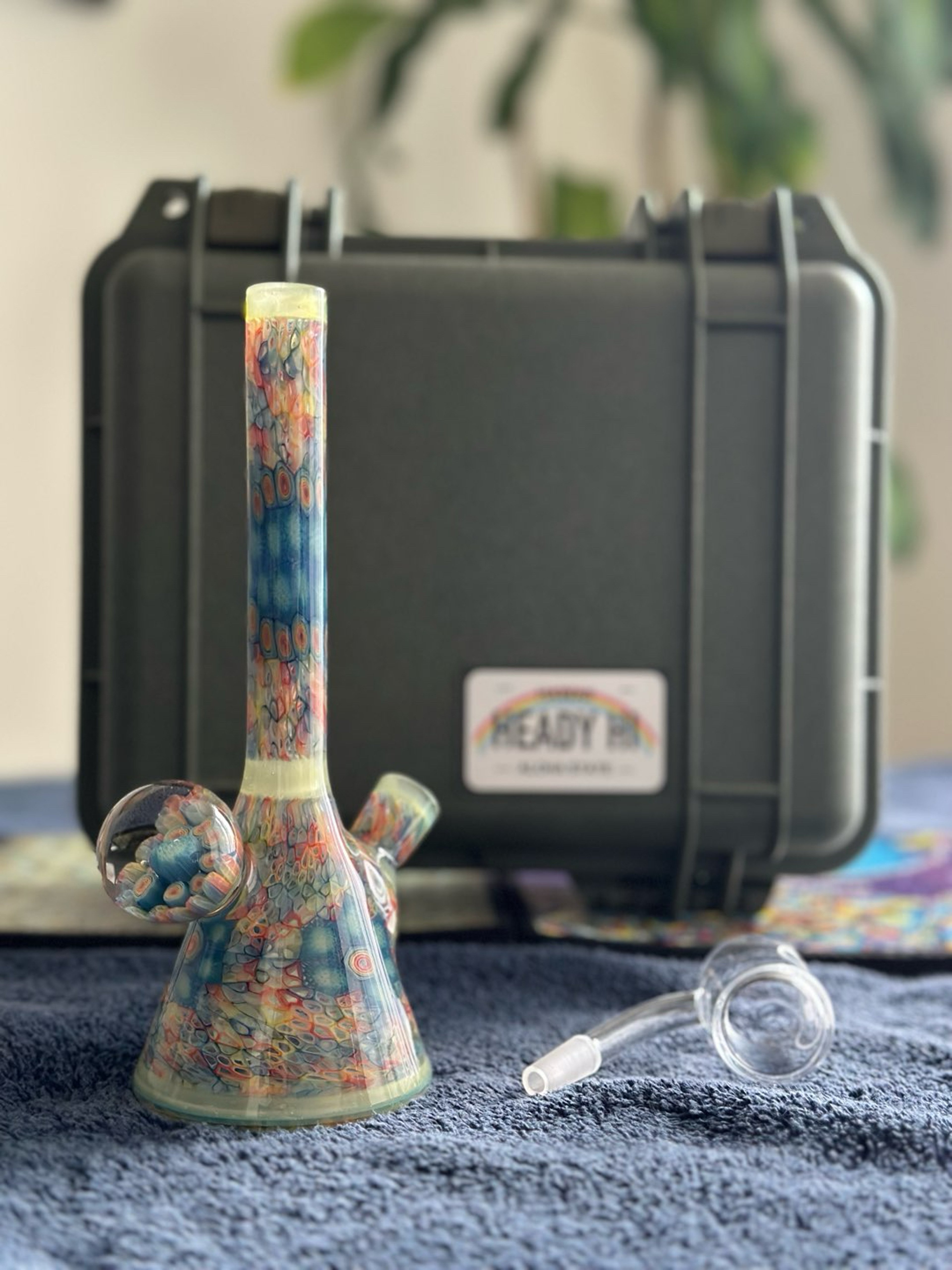 Preview pic of Jeff Heath Full Murrine Beaker