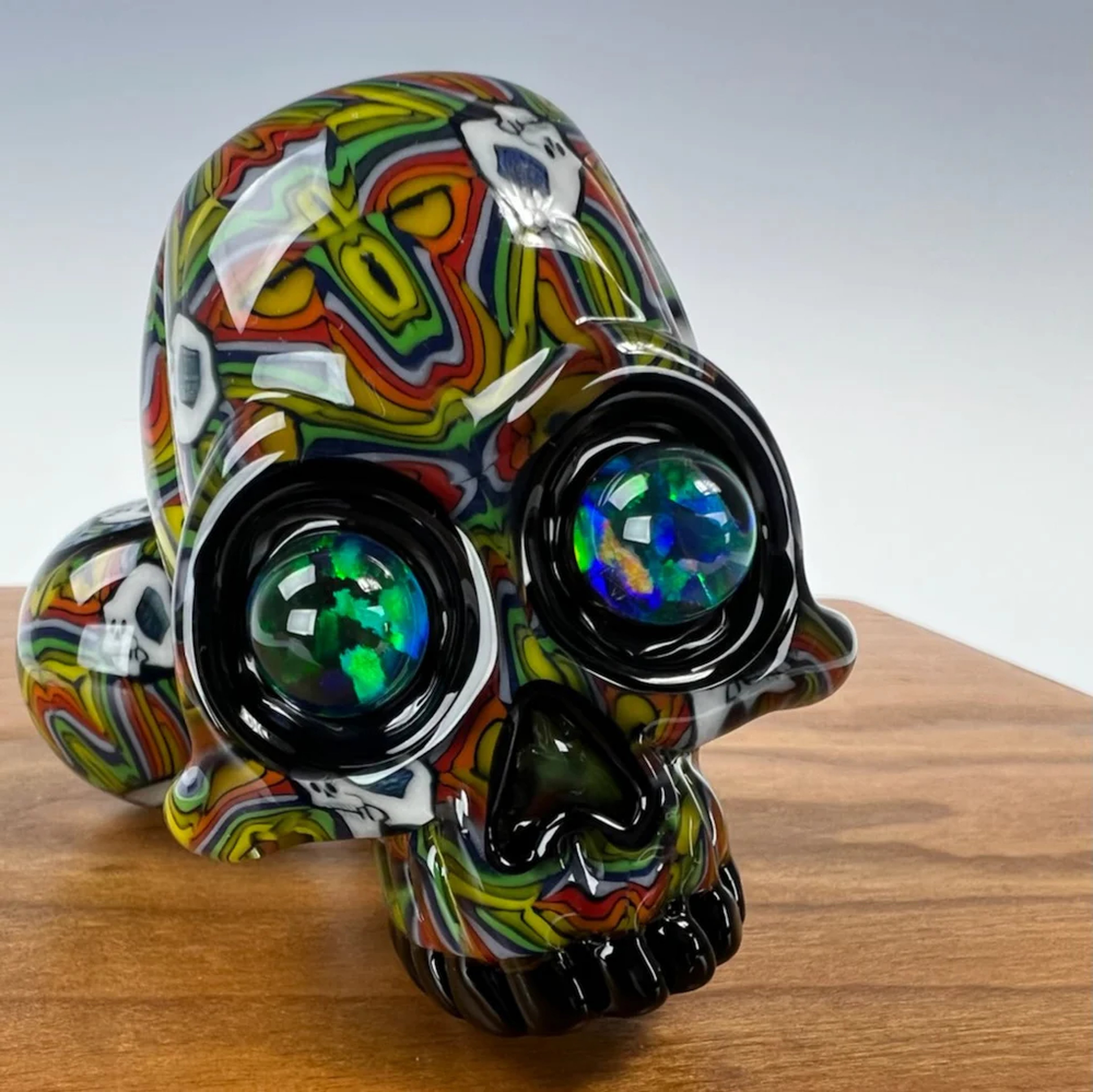 Preview pic of Tourmaline skull lock