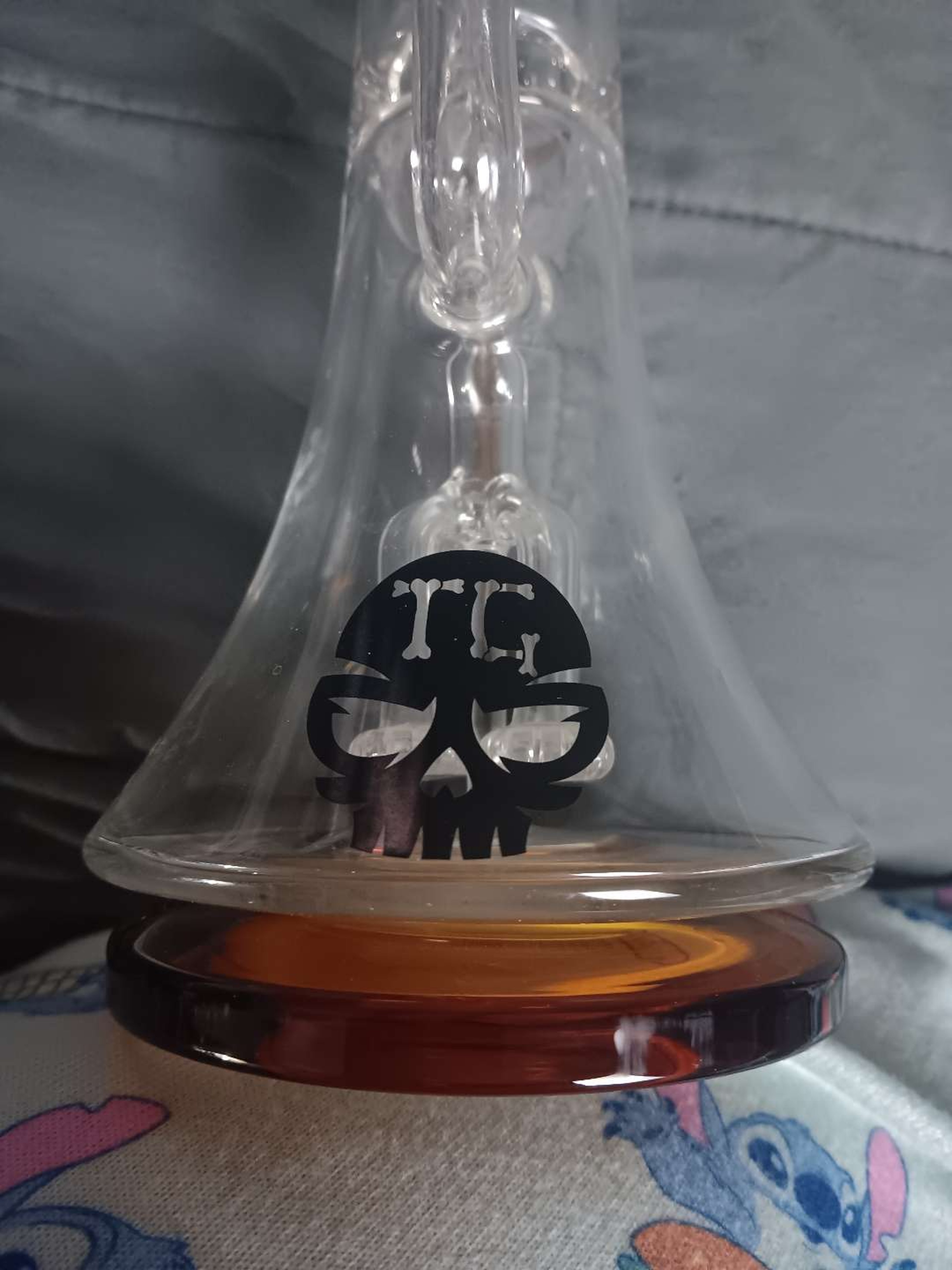 Preview pic of TOXIC 4 down stem recycler bong
