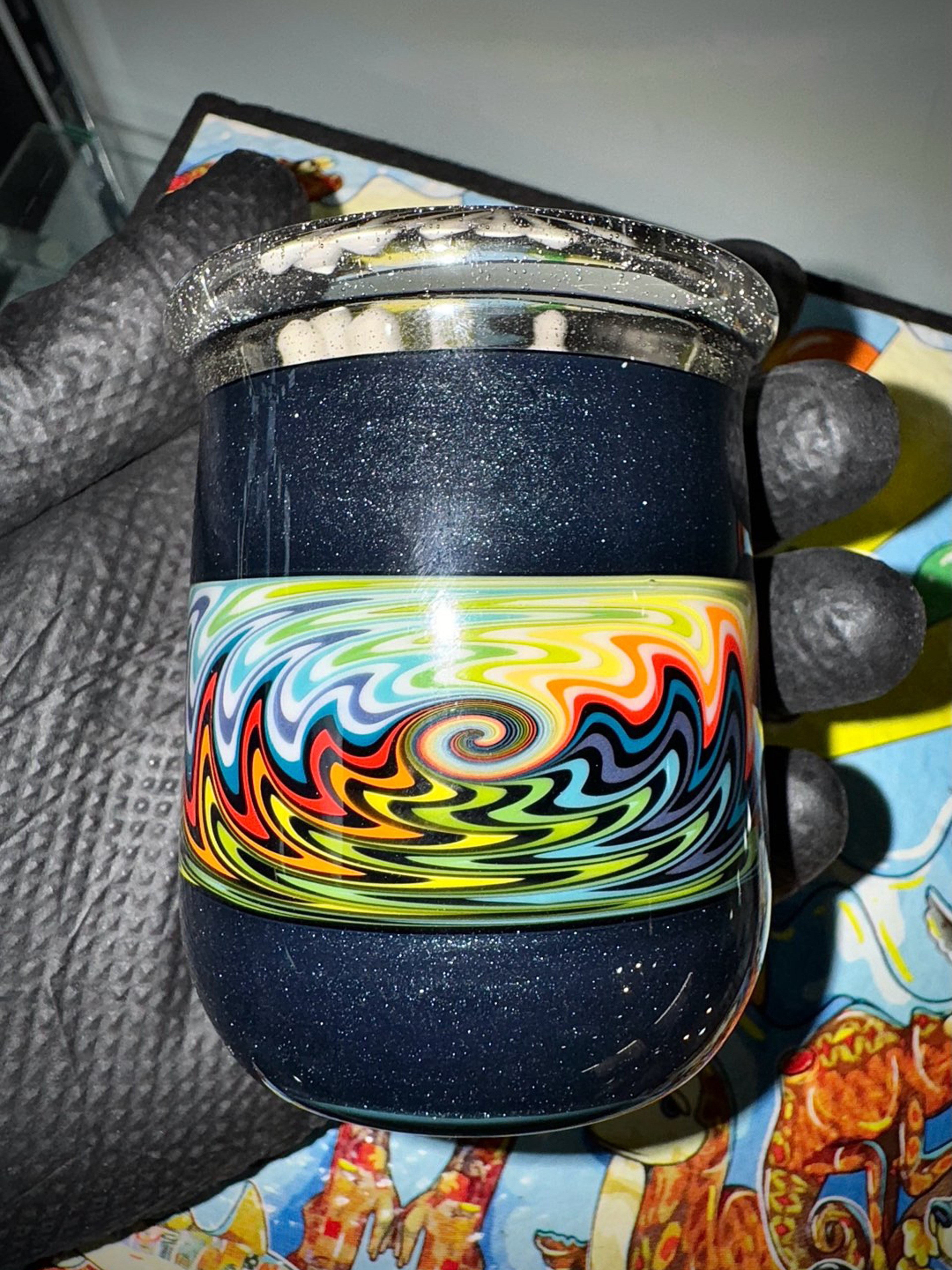 Preview pic of Adam Driver Wig Wag Q Tip Cup