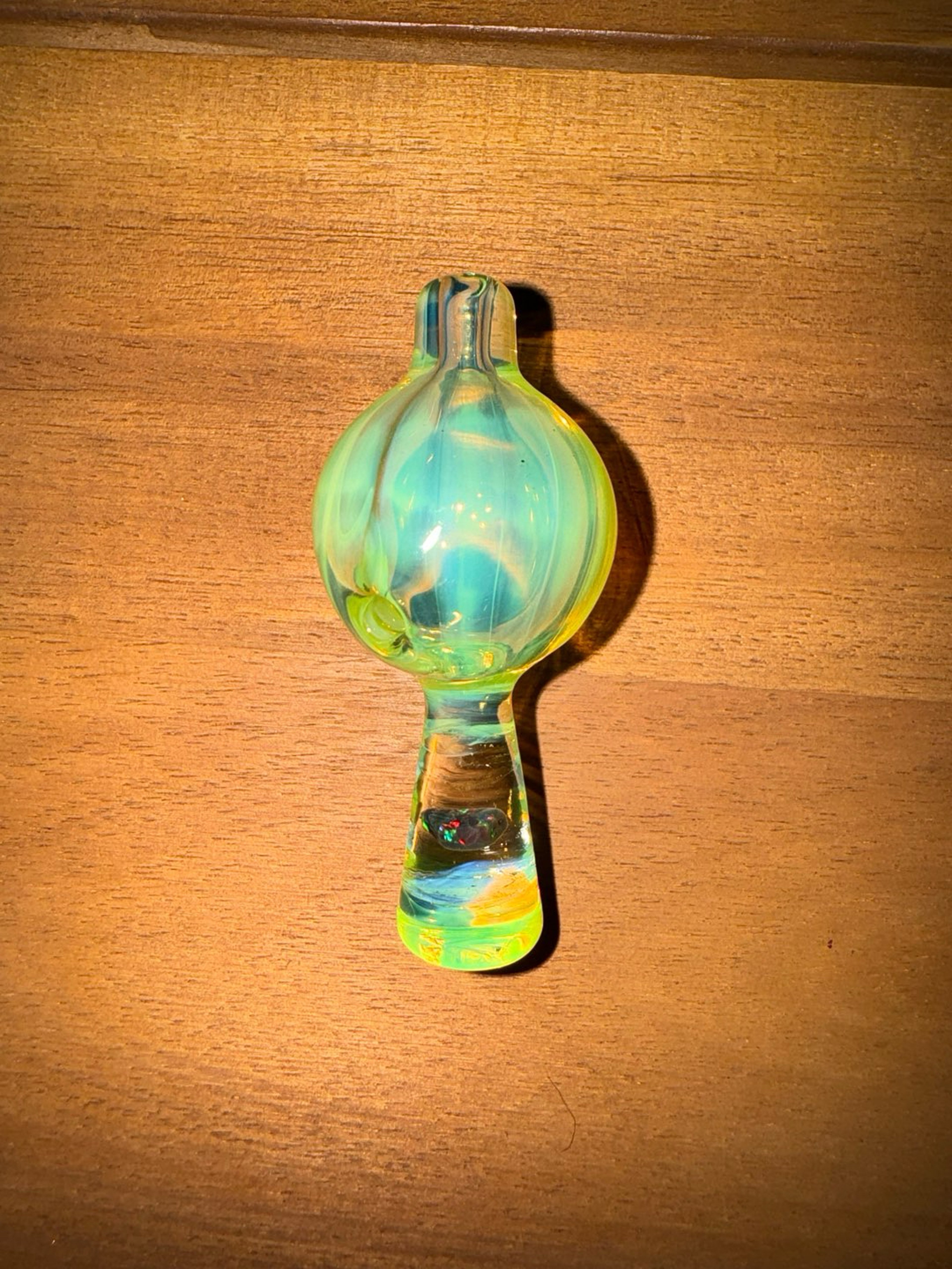 Preview pic of Slyme Bubble Cap With Rainbow Opal Handle