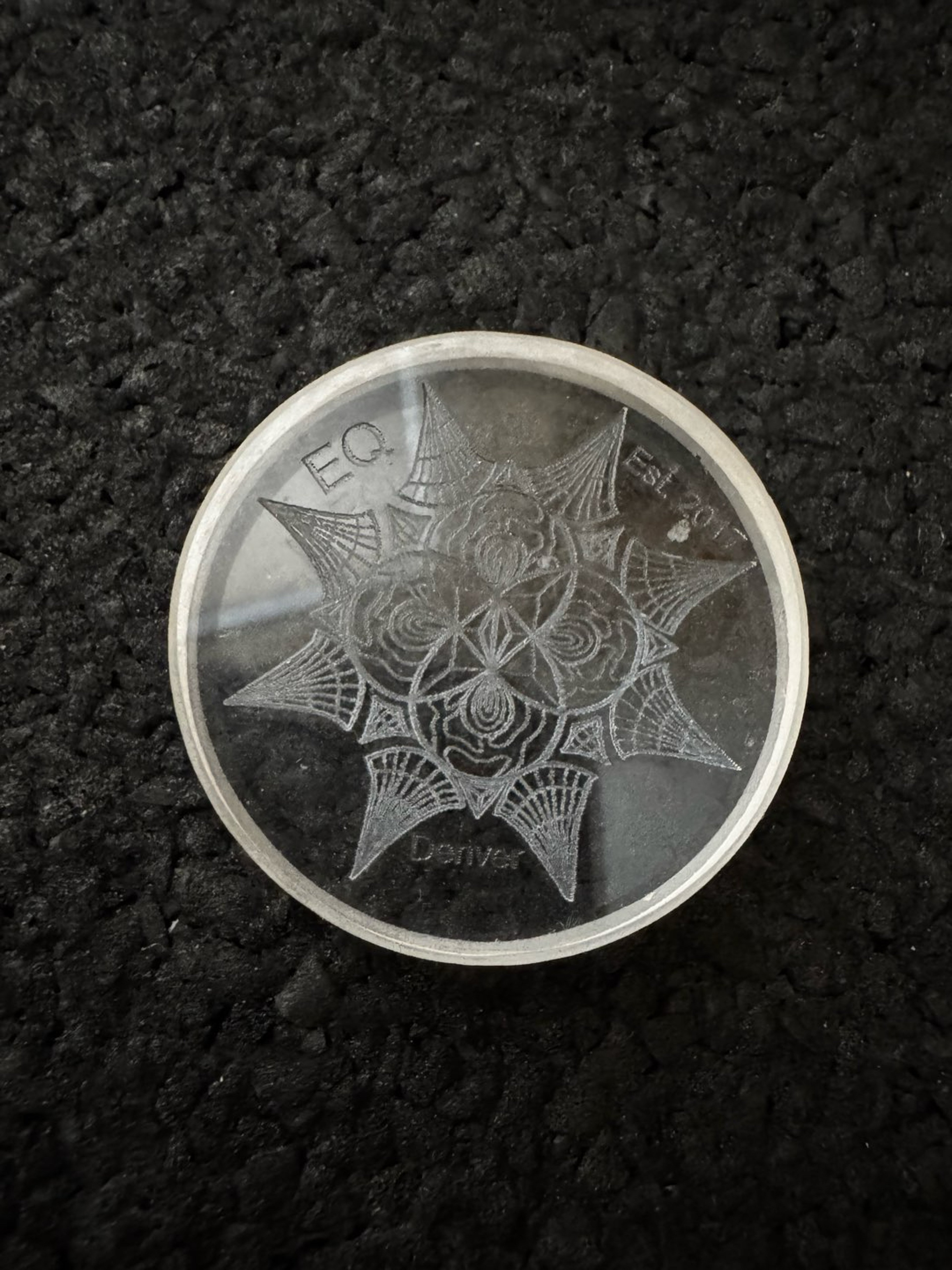 Preview pic of Etched Eternal Quartz cap for autospinner buckets