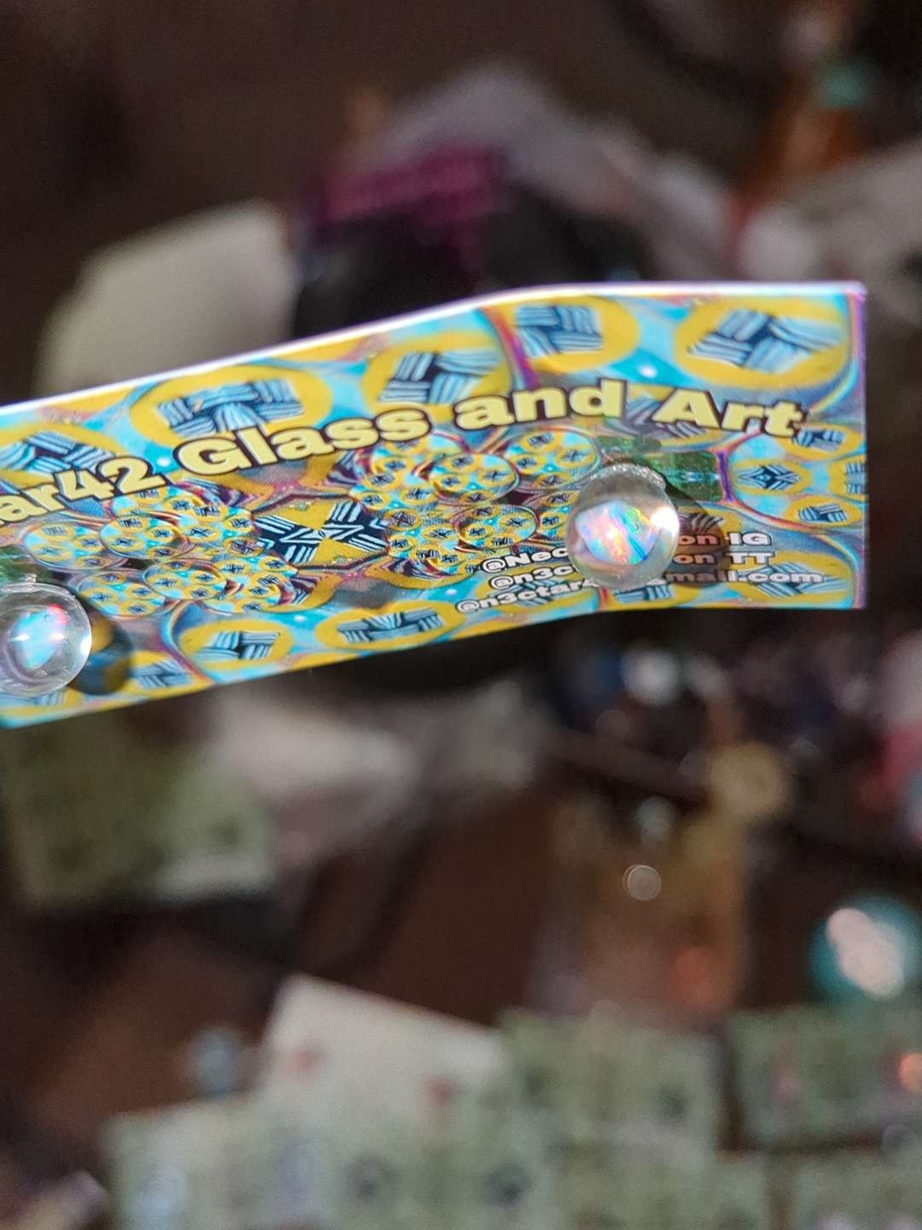 Preview pic of Opal earrings