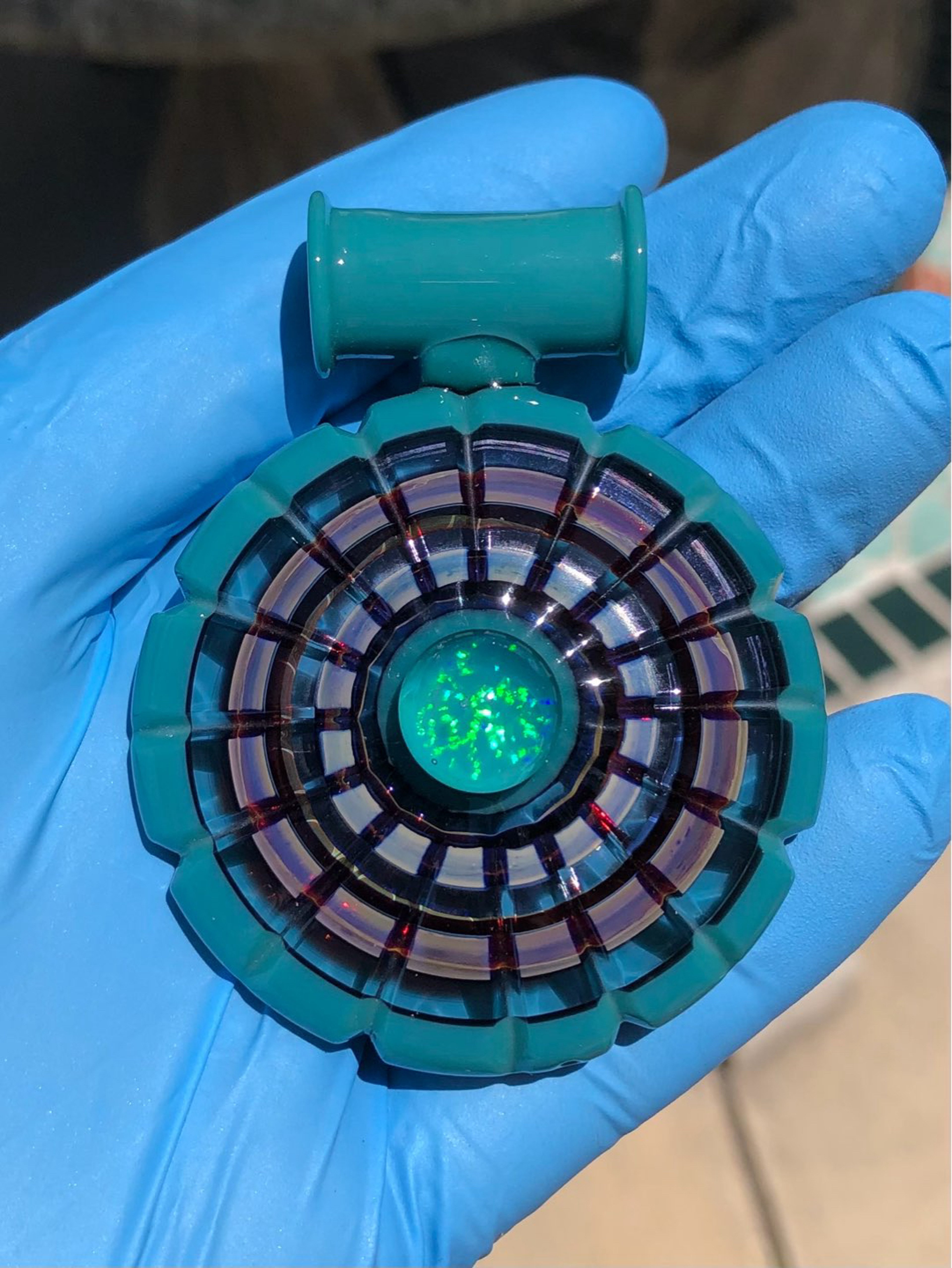 Preview pic of Pajay glass pendant