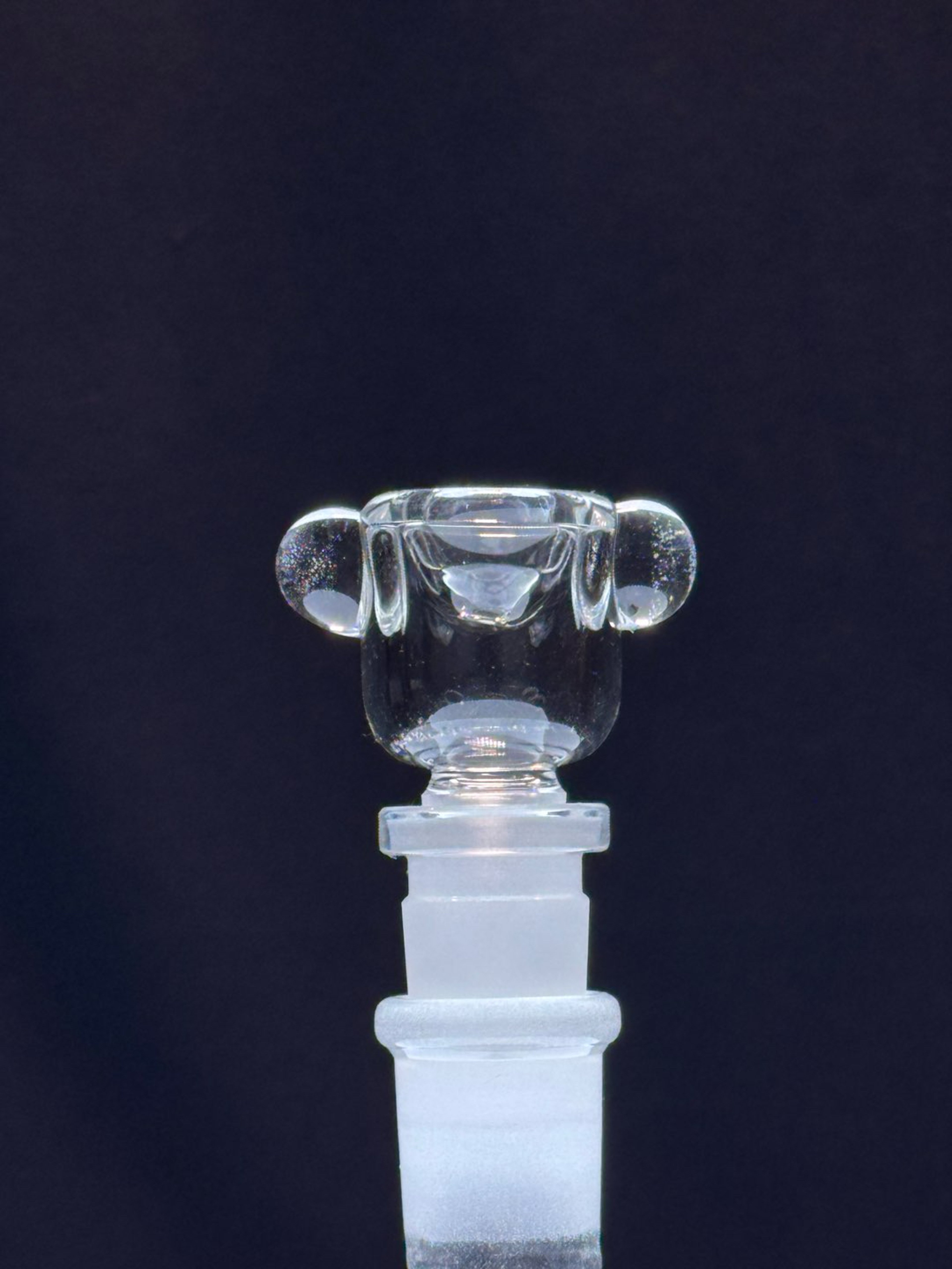 Preview pic of 14mm Single Hole Slide w/ 2 Clear Balls