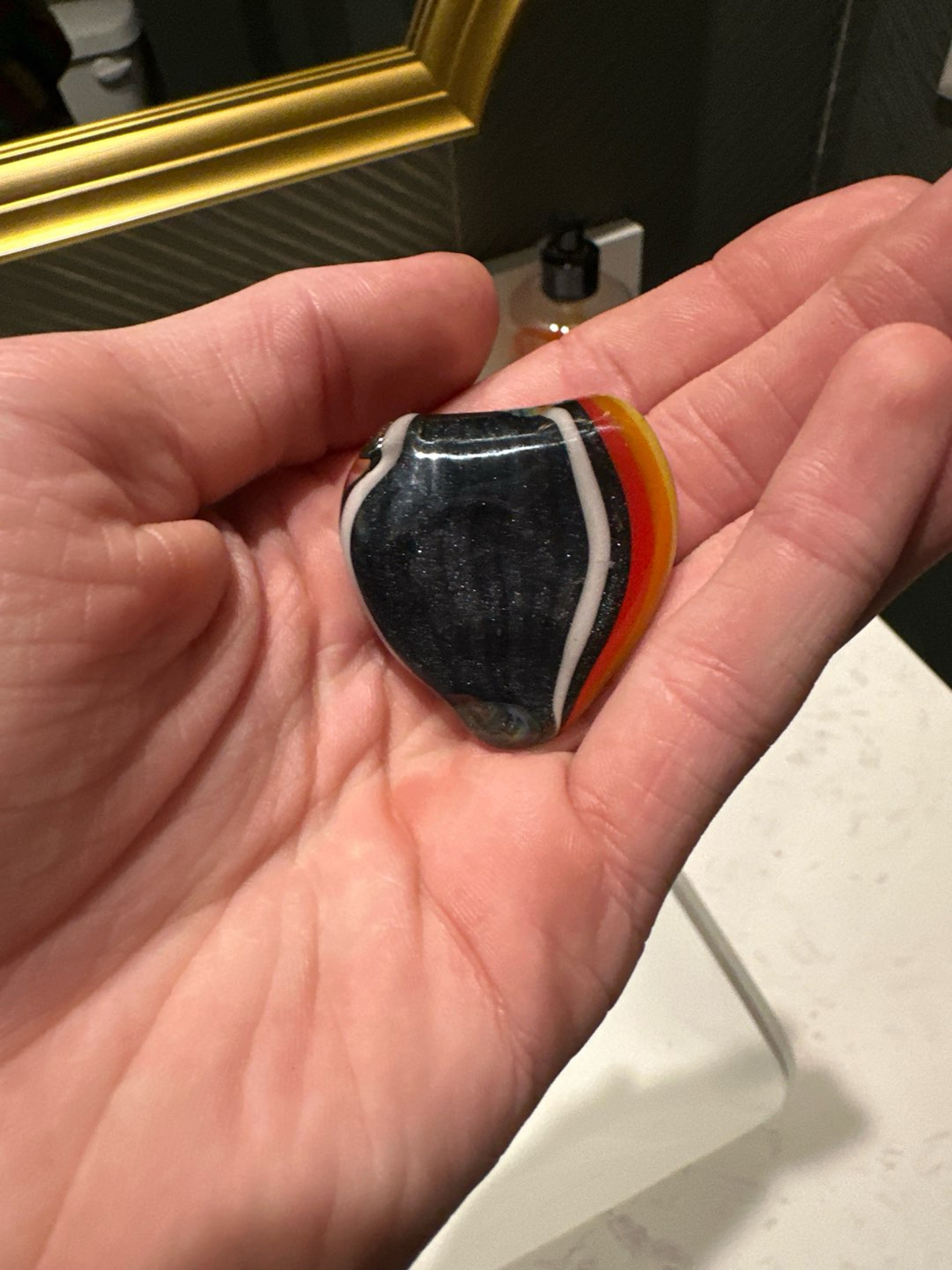 Preview pic of Plato glass dichro wig pendy