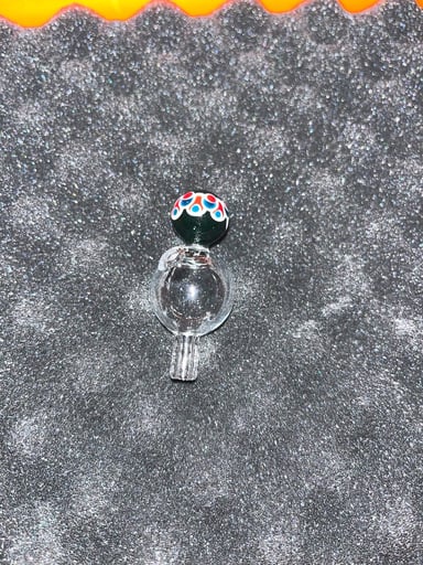 Preview pic of Dickfarmglass dot stack bubble cap