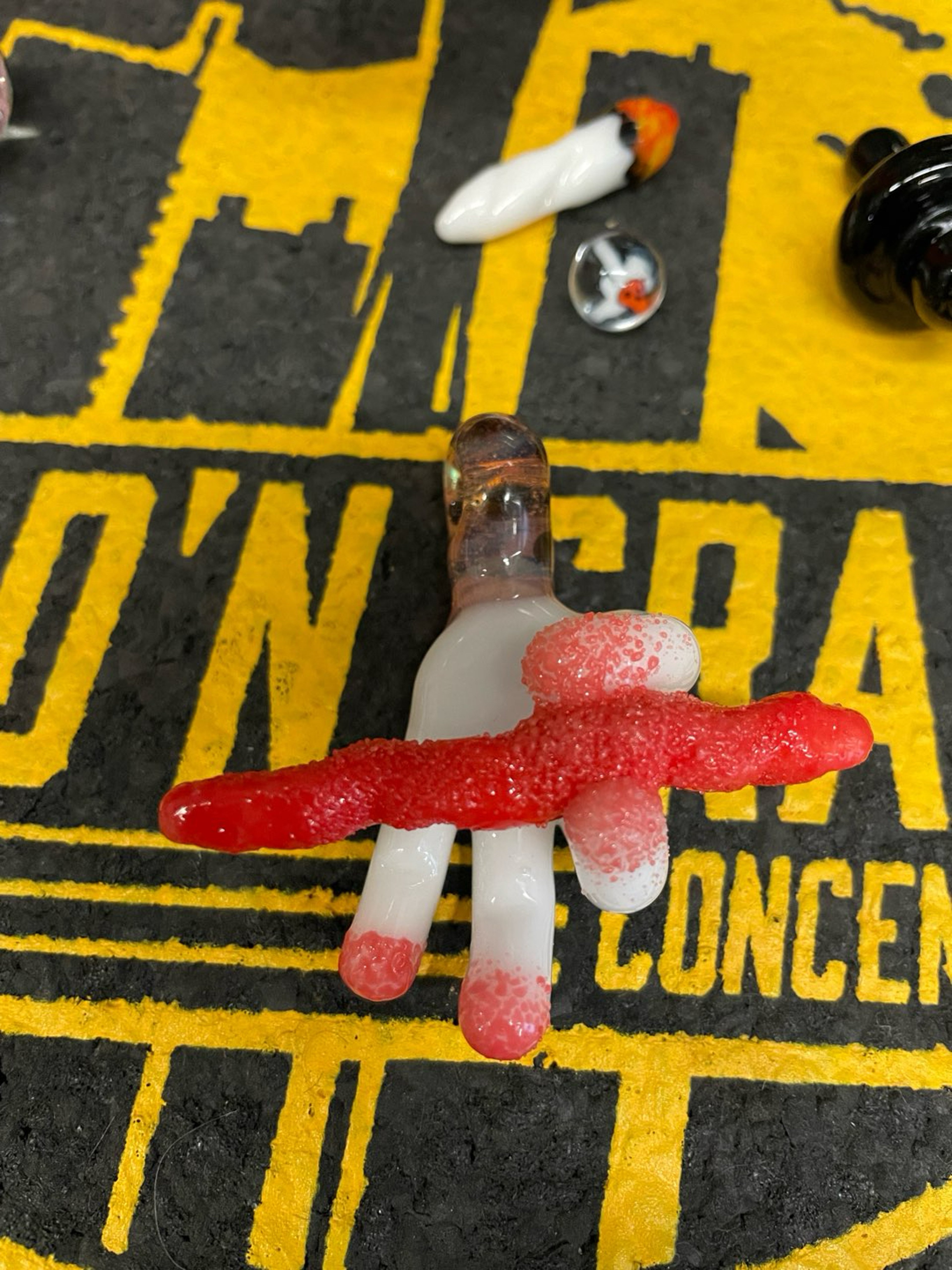 Preview pic of 2025 RudeBoyGlass Hot Cheeto Pendant