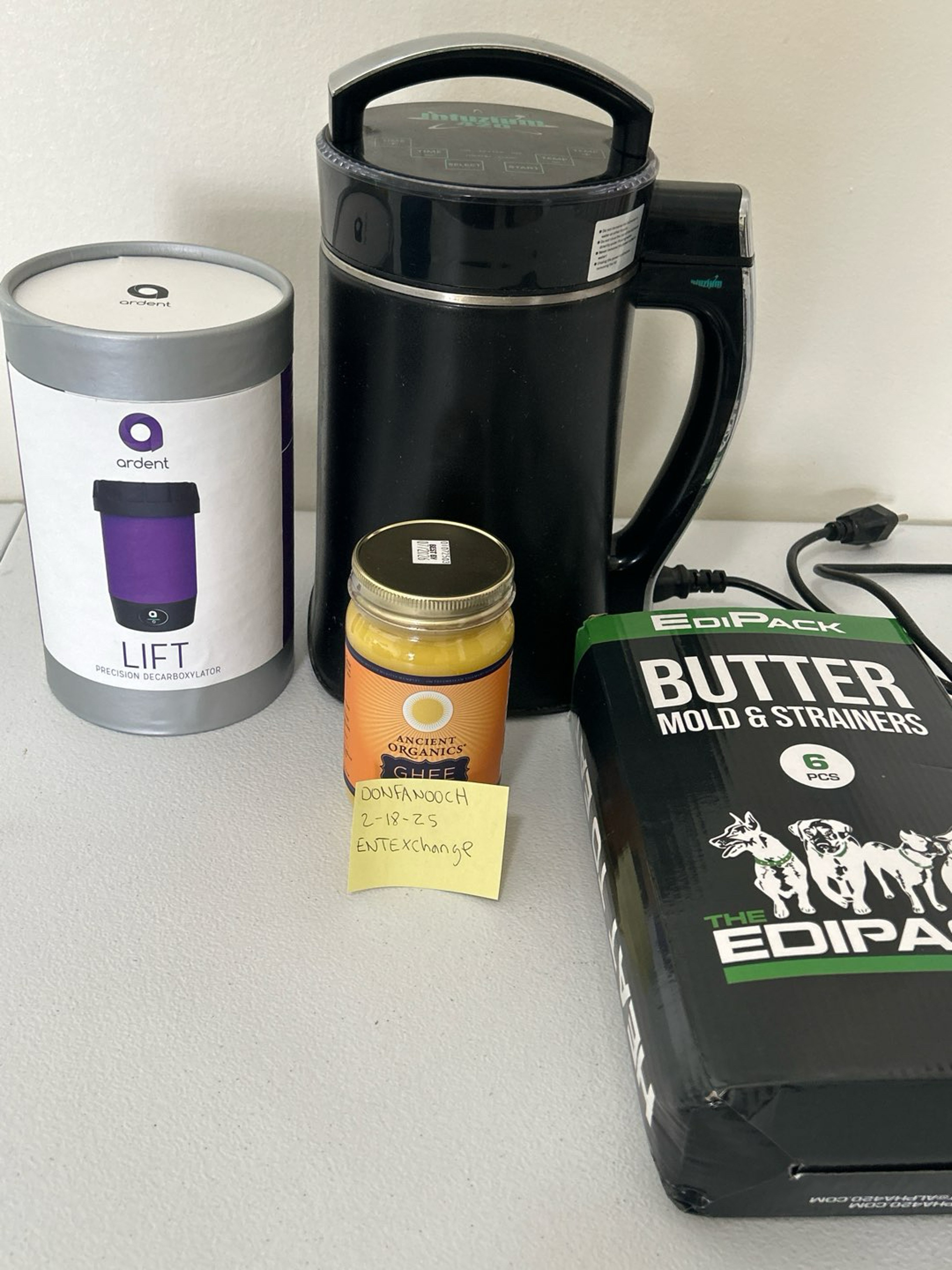 Preview pic of Magic Butter setup and New Decarb Machine