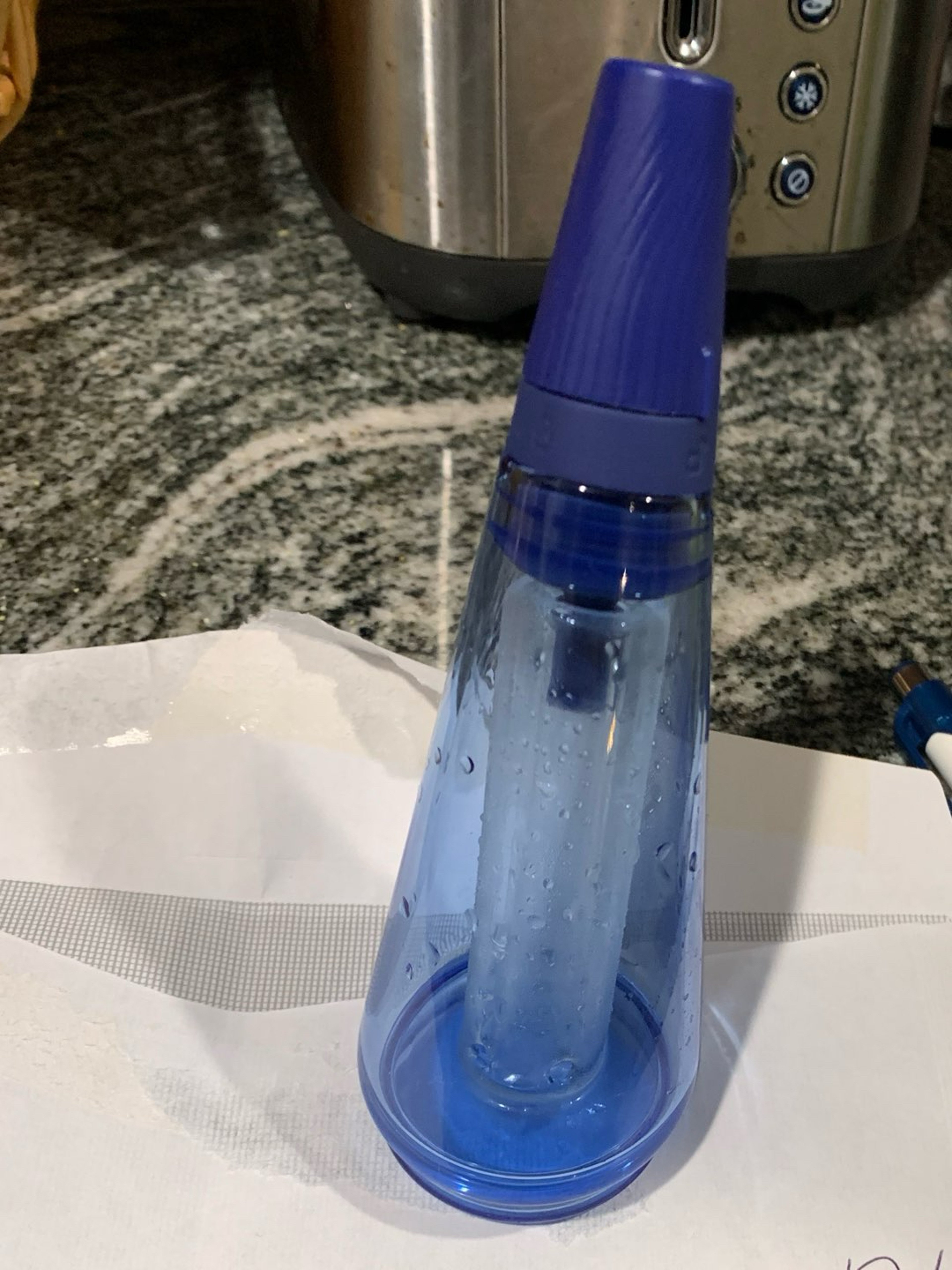 Preview pic of Blue Puffco travel top