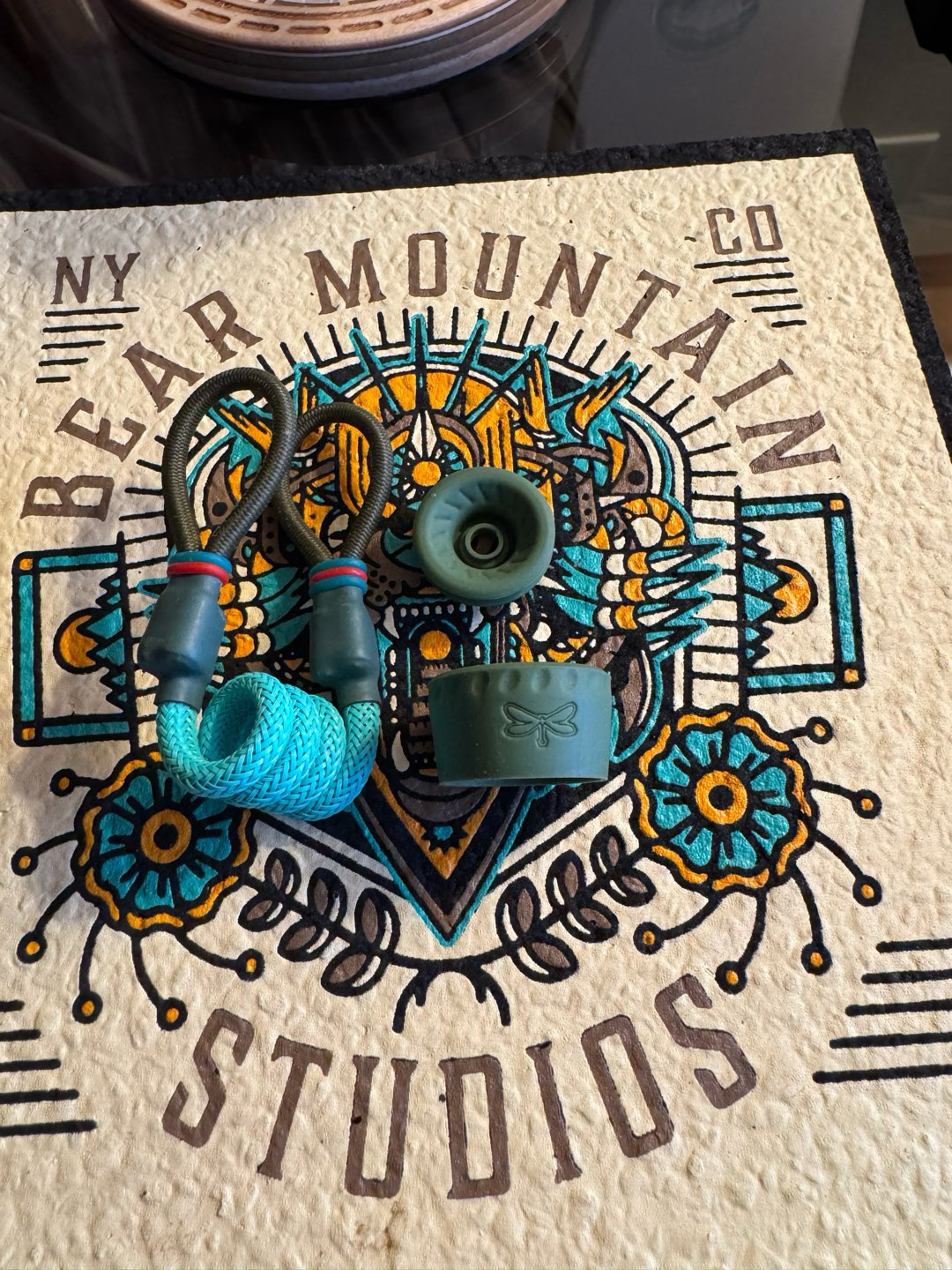 Preview pic of Flourish tuff tether and grommet