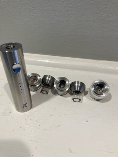 Preview pic of KandyPens -Crystal2 quartz bucket wax vape
