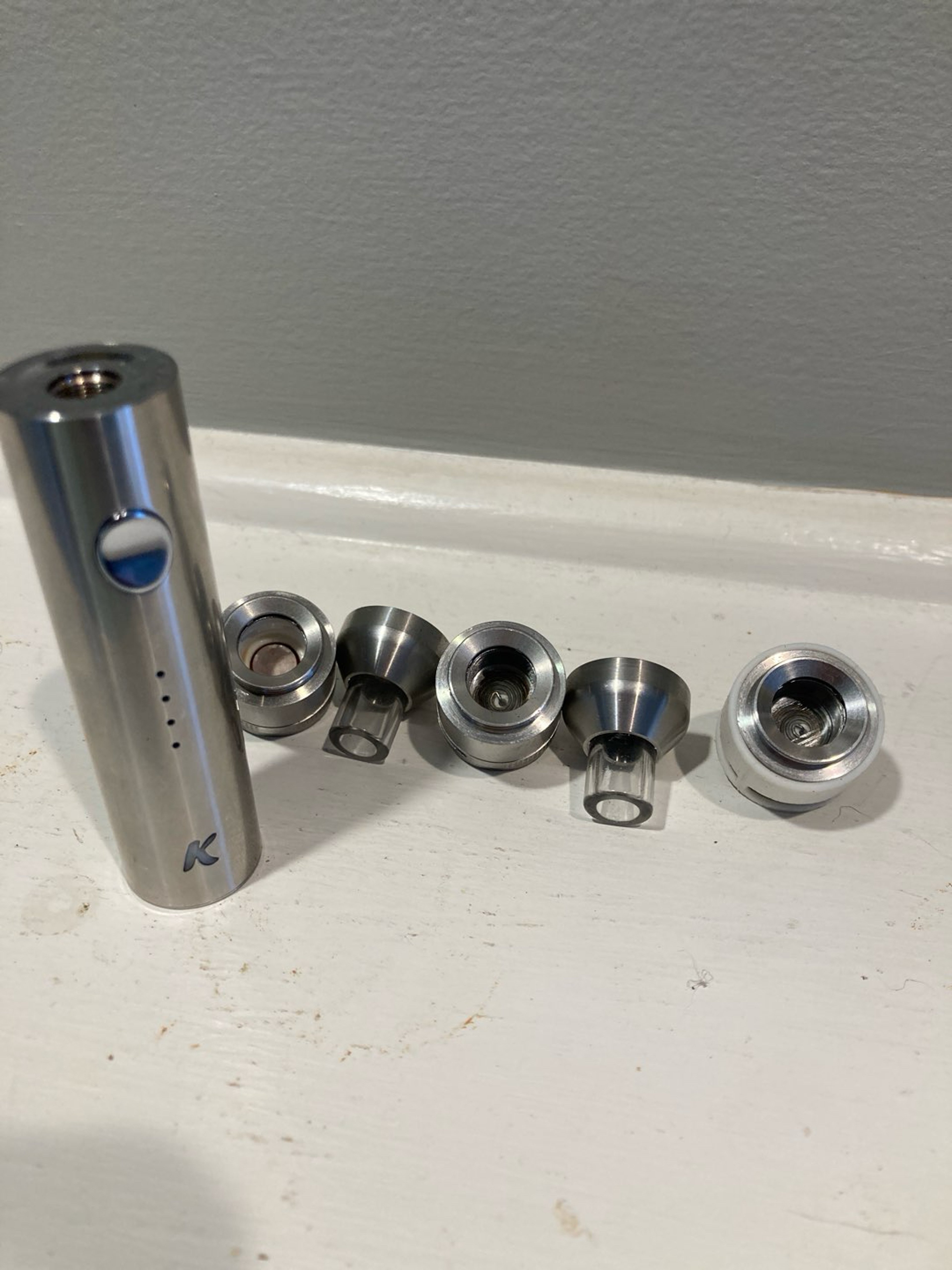 Preview pic of KandyPens -Crystal2 quartz bucket wax vape