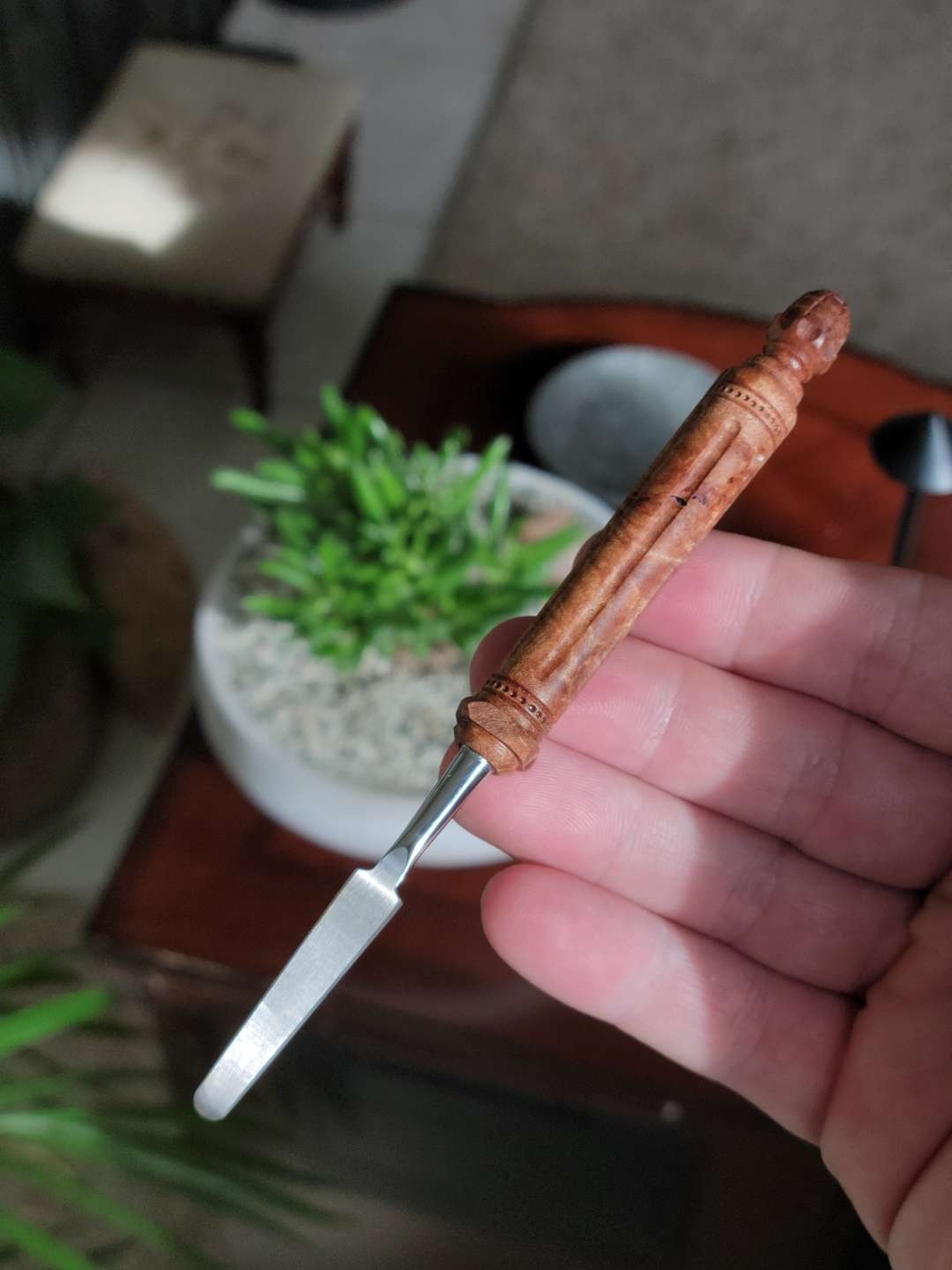 Preview pic of Maple Burl Dab Tool