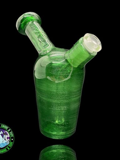 Preview pic of Blurd Glass - Green Stardust Cup Rig