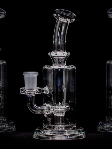 Preview pic of Leisure Glass - Six Shooter Rig (Clear)