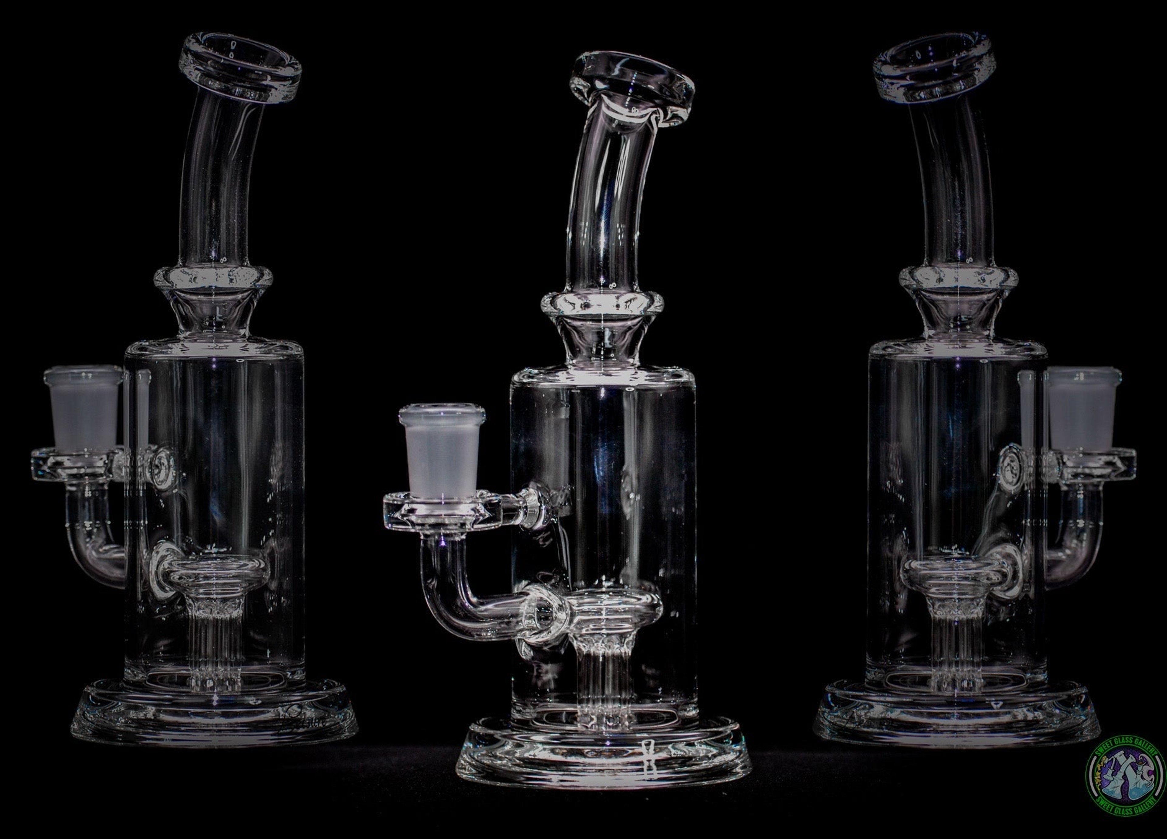 Preview pic of Leisure Glass - Six Shooter Rig (Clear)