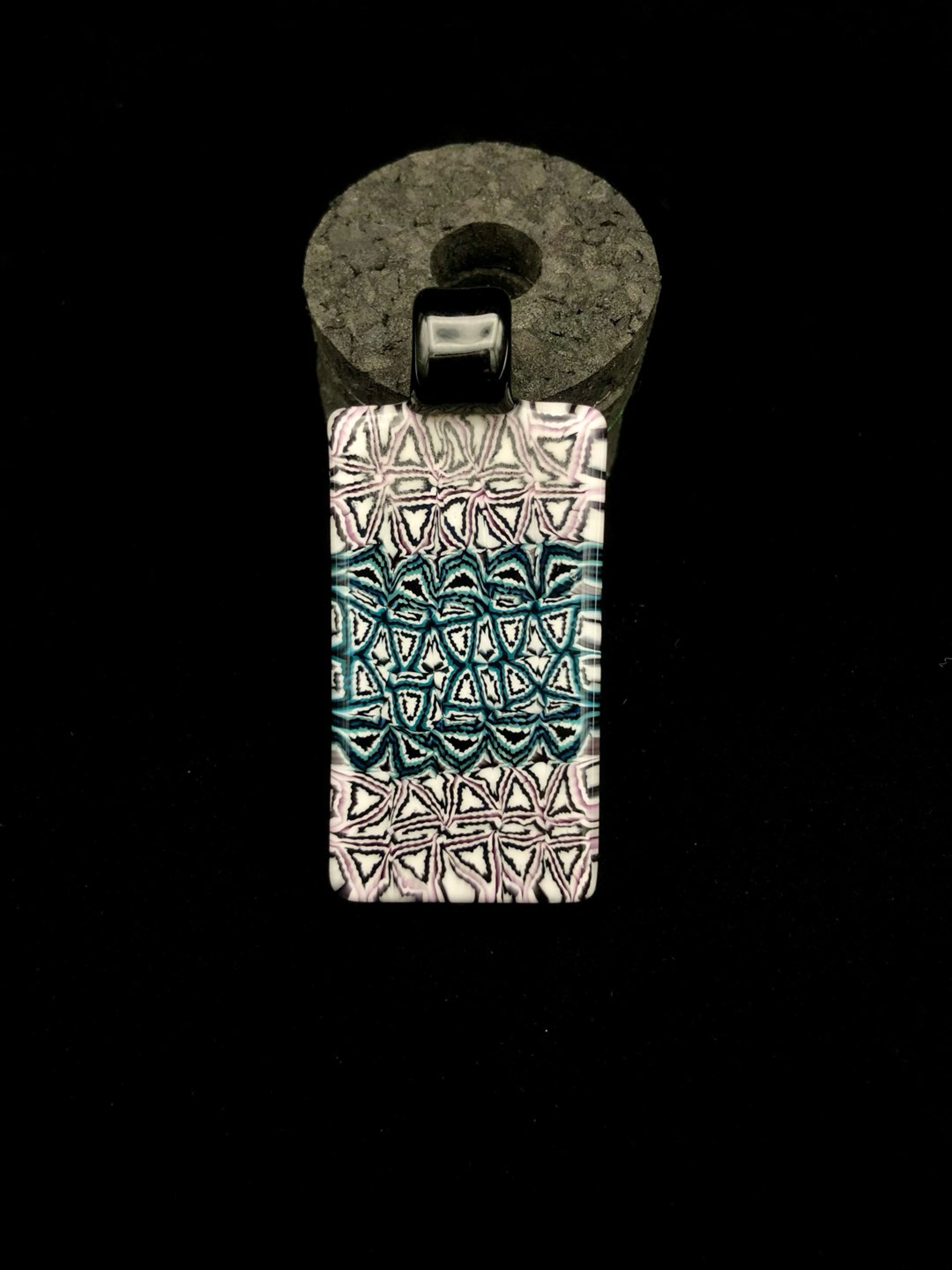 Preview pic of 2019 Murrine Tile Pendant by Jeff Heathbar