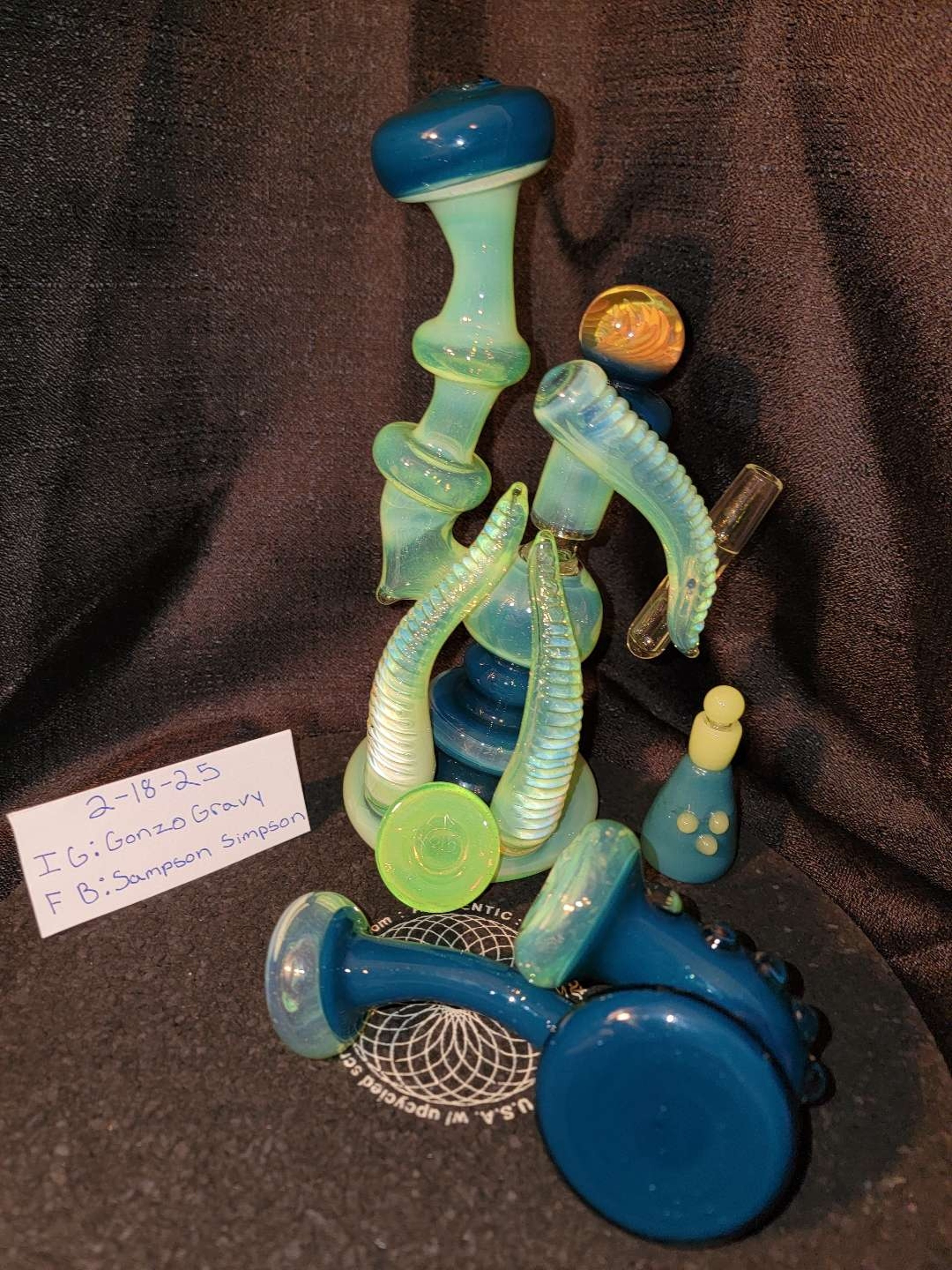 Preview pic of Chris drags slyme and blue stardust set