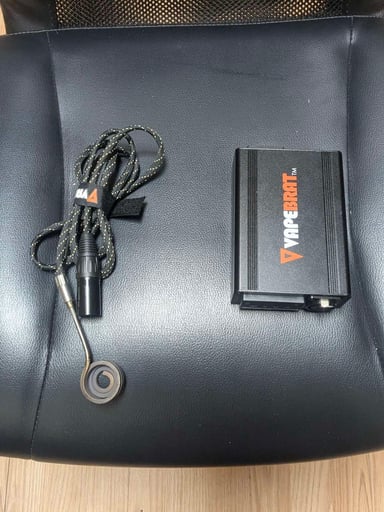 Preview pic of VapeBrat mini XLR control box with 25mm banger coil
