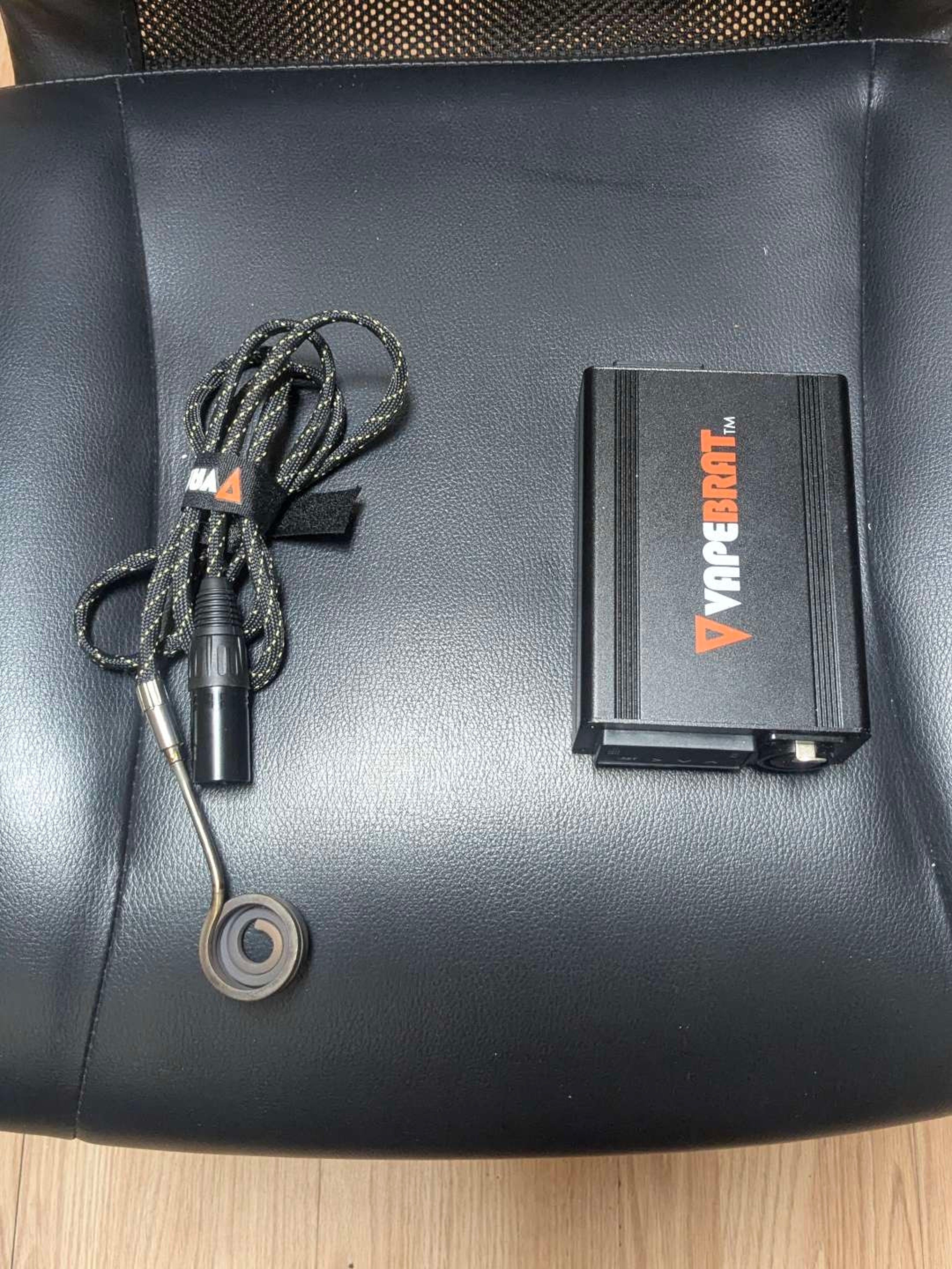 Preview pic of VapeBrat mini XLR control box with 25mm banger coil