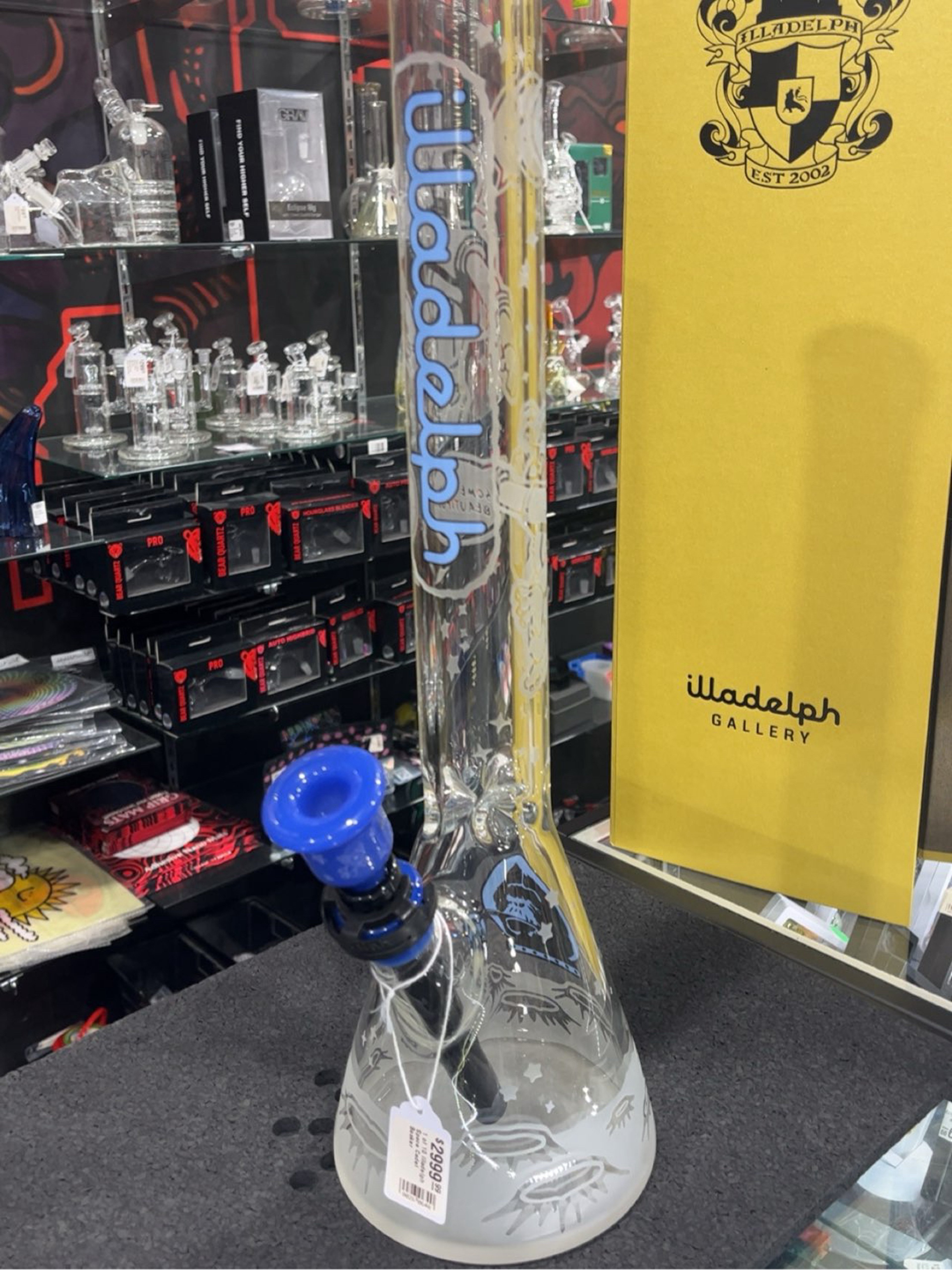 Preview pic of #1 Of 10 Blue Cheese Blasted Space Cadet Beaker By illadelph