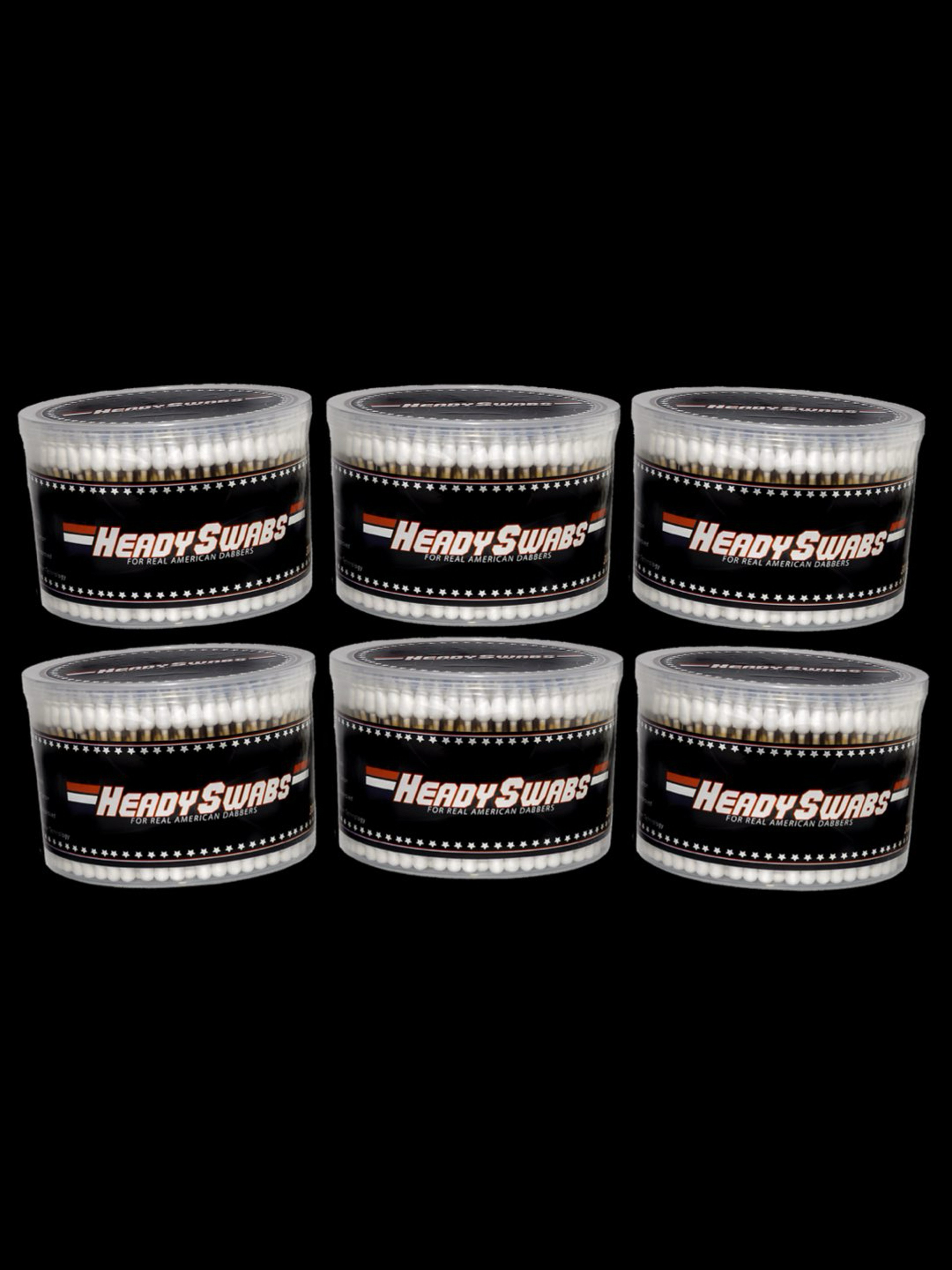 Preview pic of HeadySwabs 300ct (6-Pack)