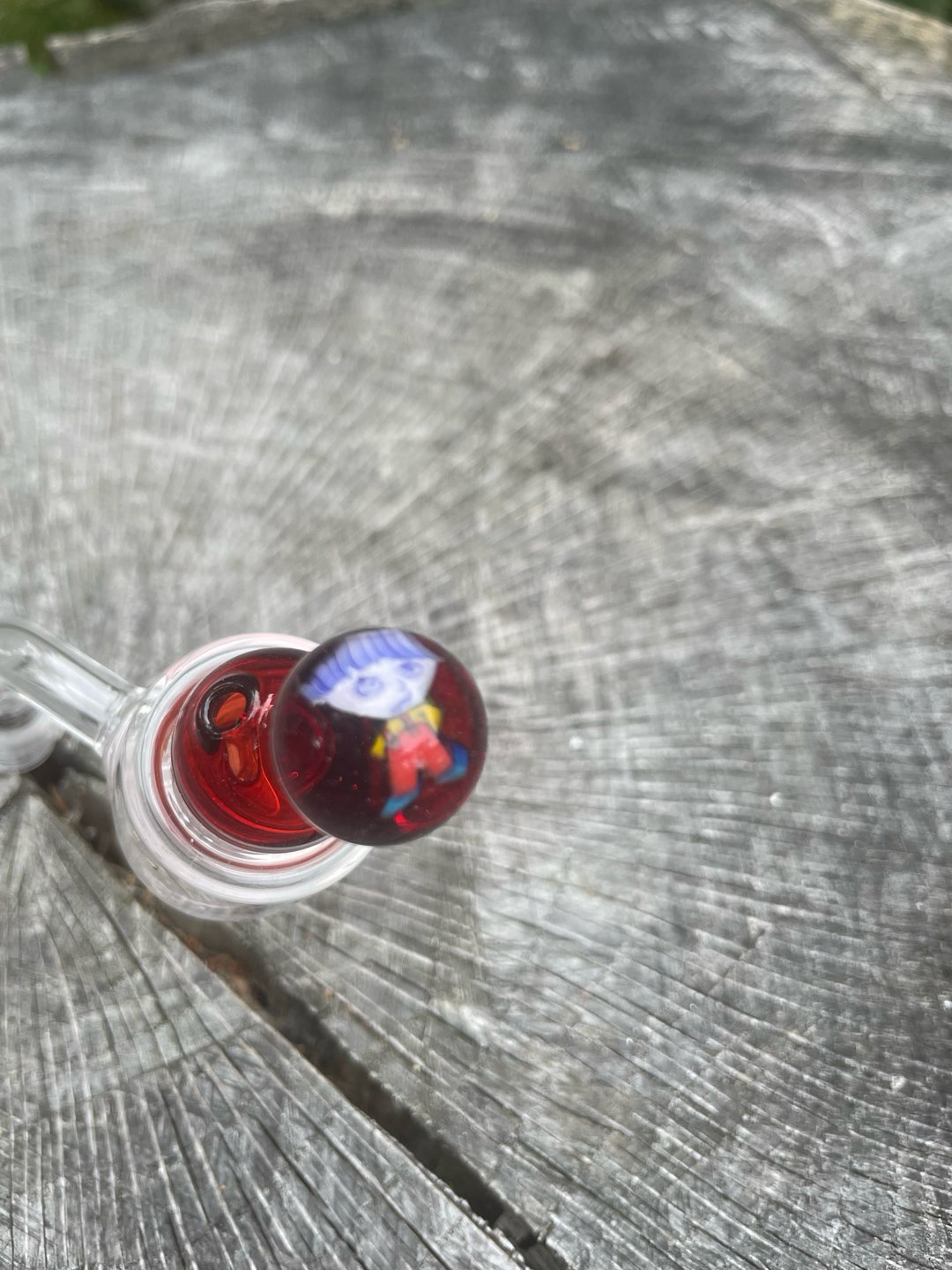 Preview pic of Stewie Handblown Bubble Cap