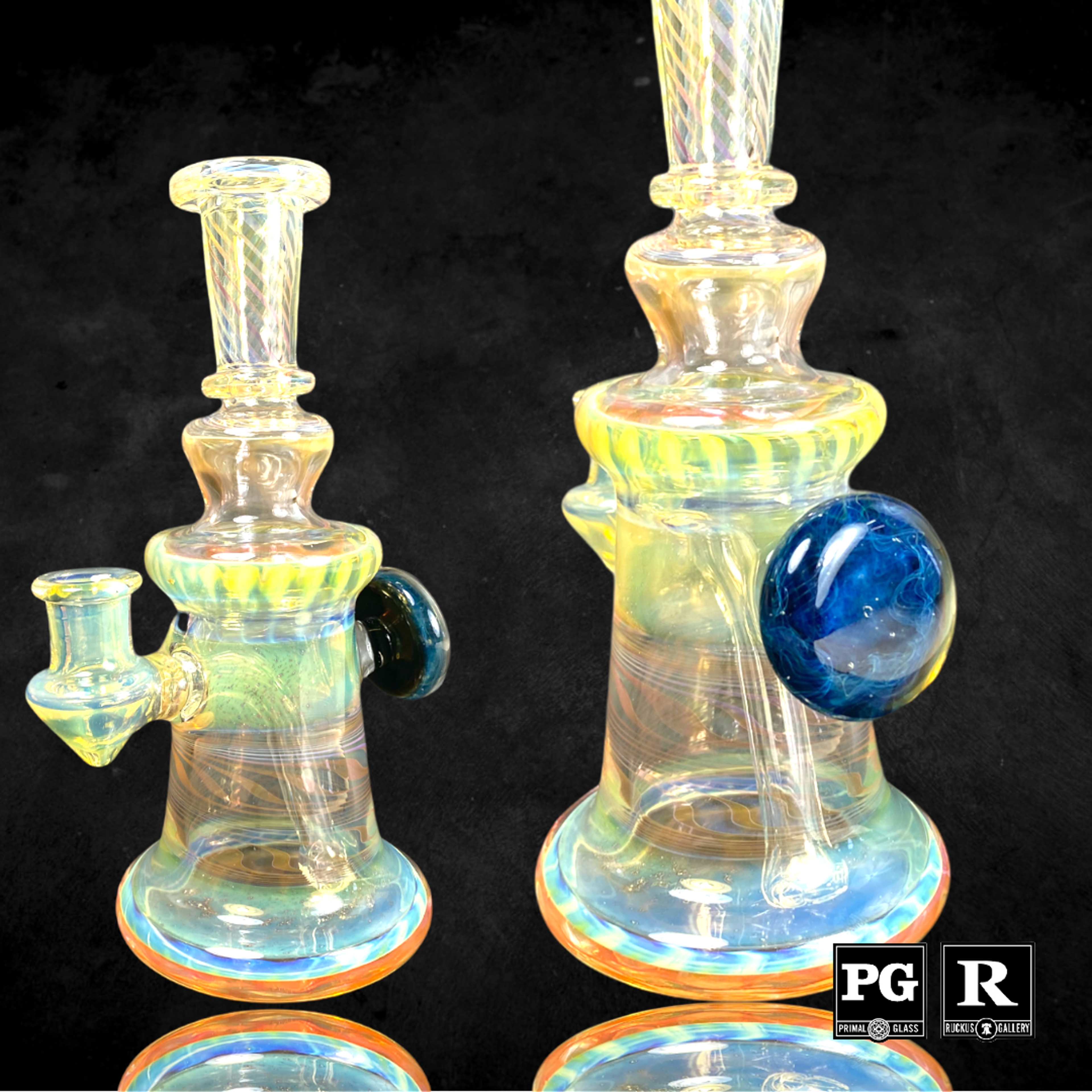 KZA Glass Multi Section Banger Hanger image 0