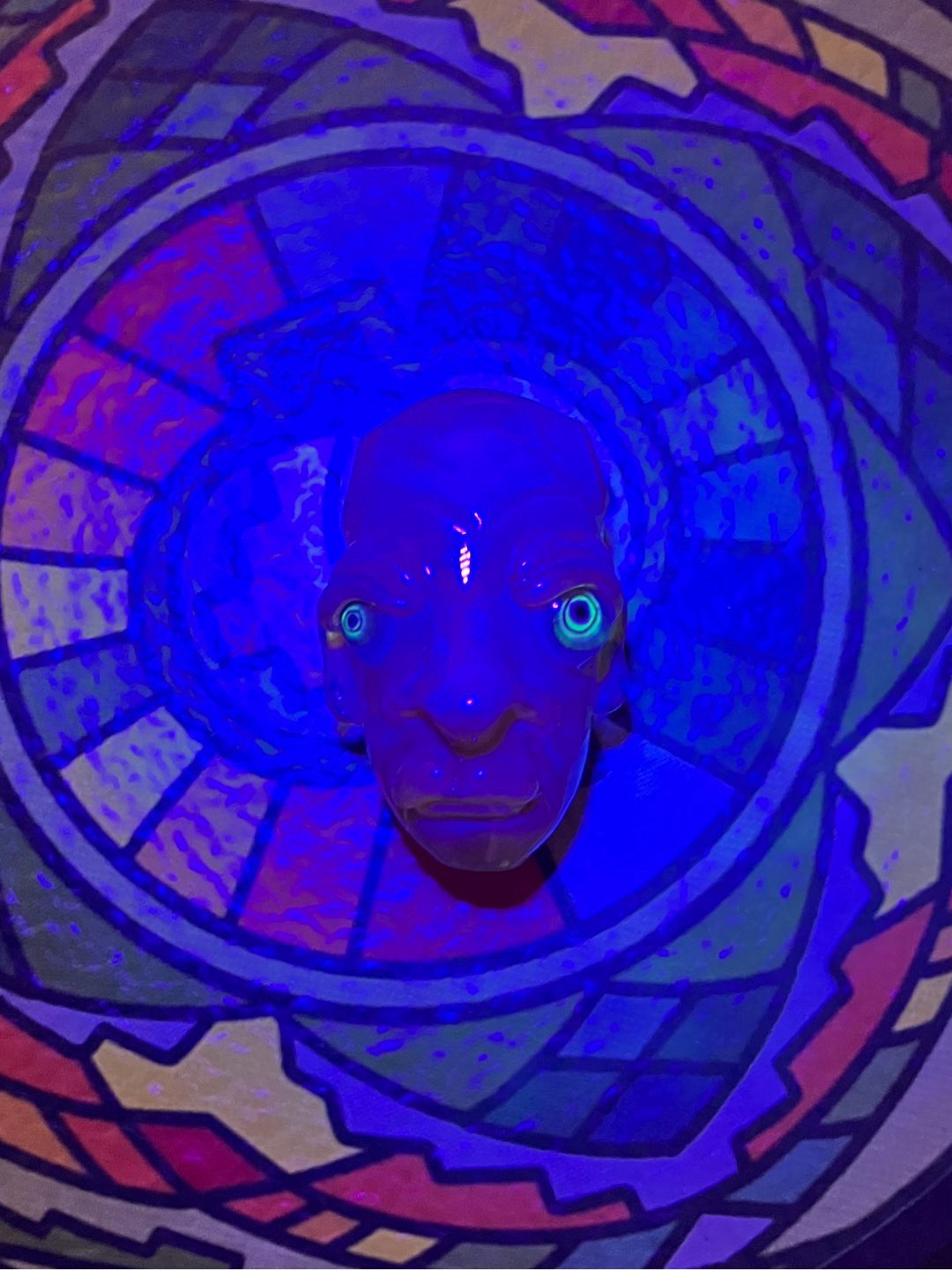 Preview pic of UV face pendant