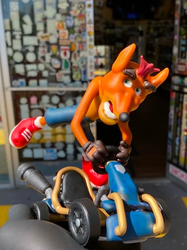 Preview pic of @stellarglass Crash Bandicoot Dry Pipe that is mobile!