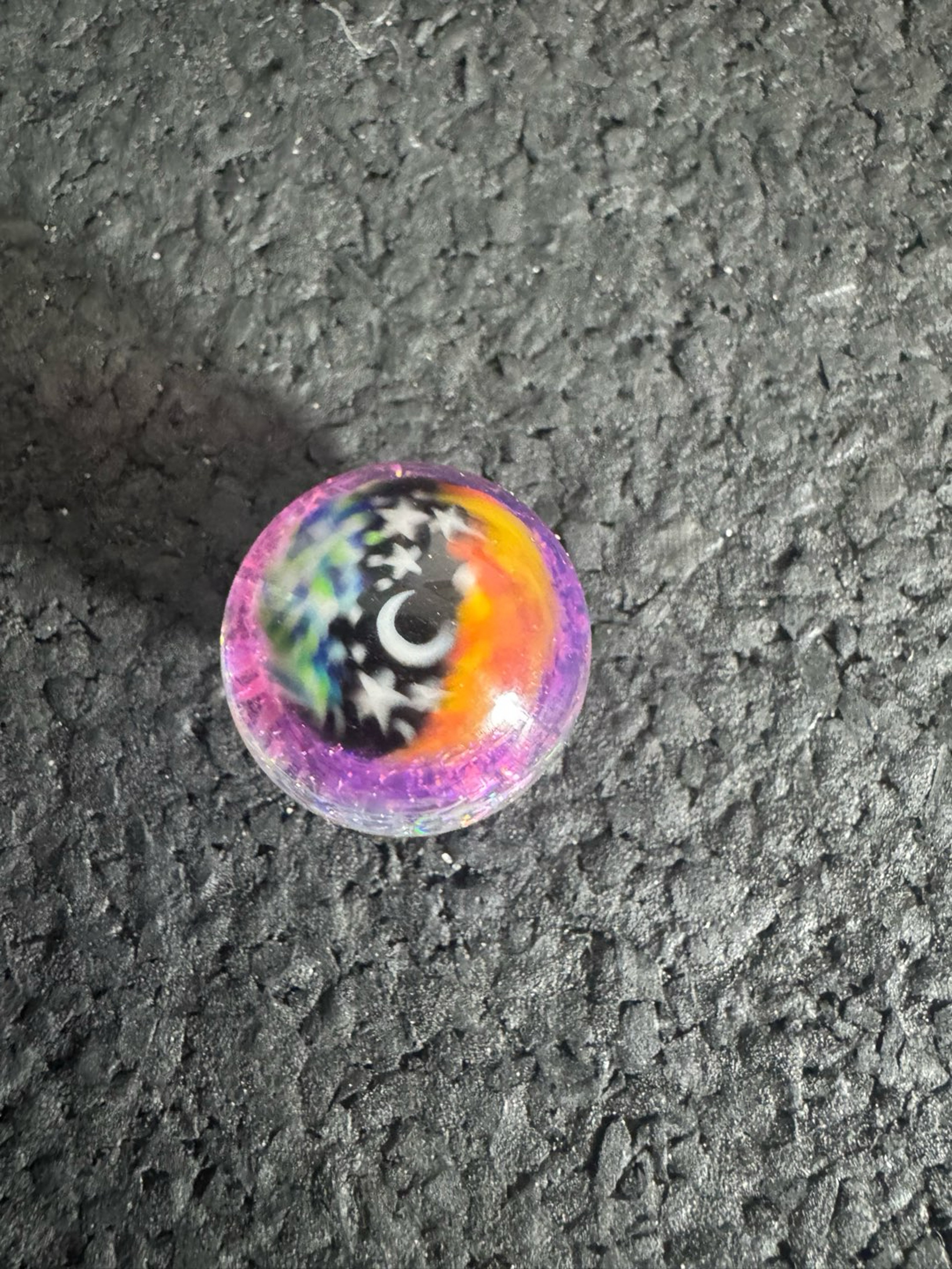 Preview pic of Phil Siegel Marble! Starry Night/Royal Jelly! 23mm! Trusted Seller! Same Day Shipping!