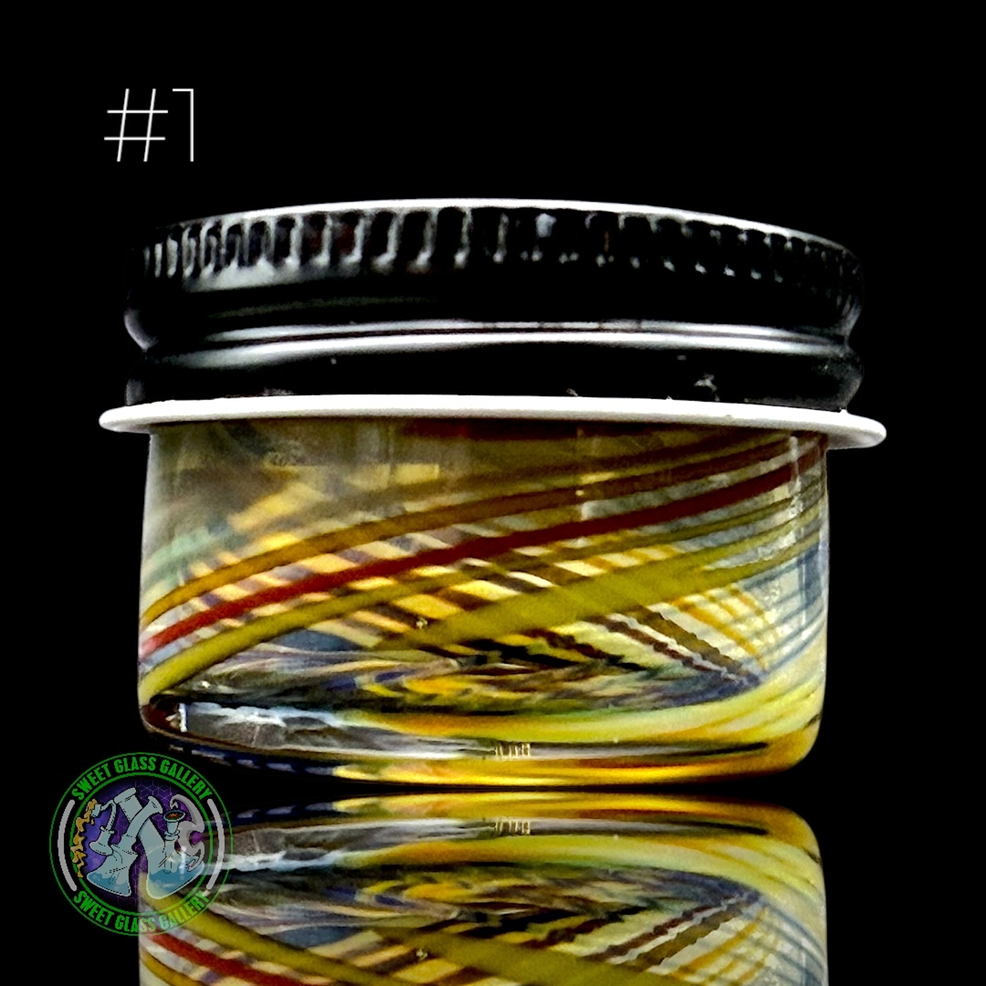 Preview pic of Ben’s Glass Art - Baller Jar #1 - Inside Out Tech