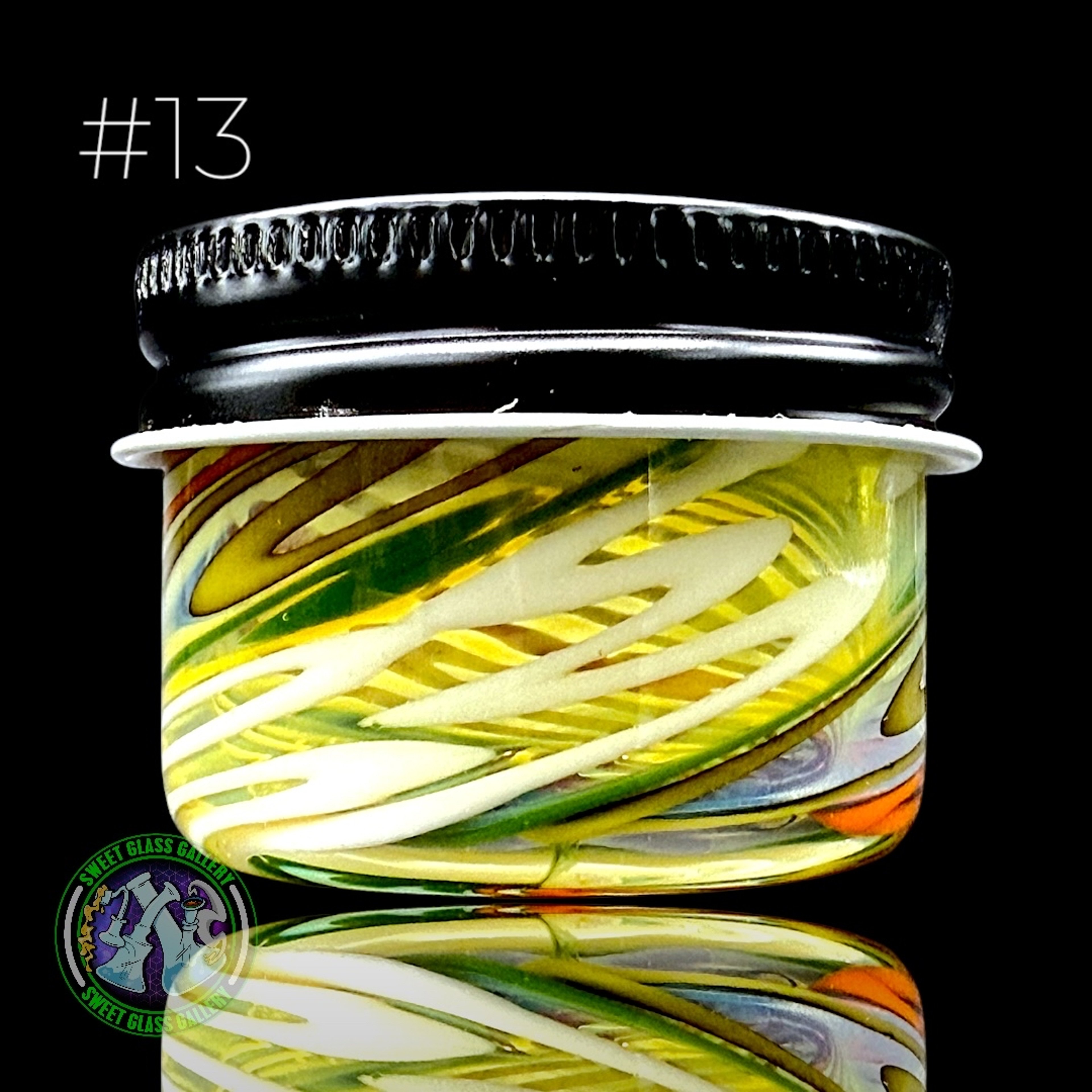 Preview pic of Ben’s Glass Art - Baller Jar #13 - Inside Out Tech