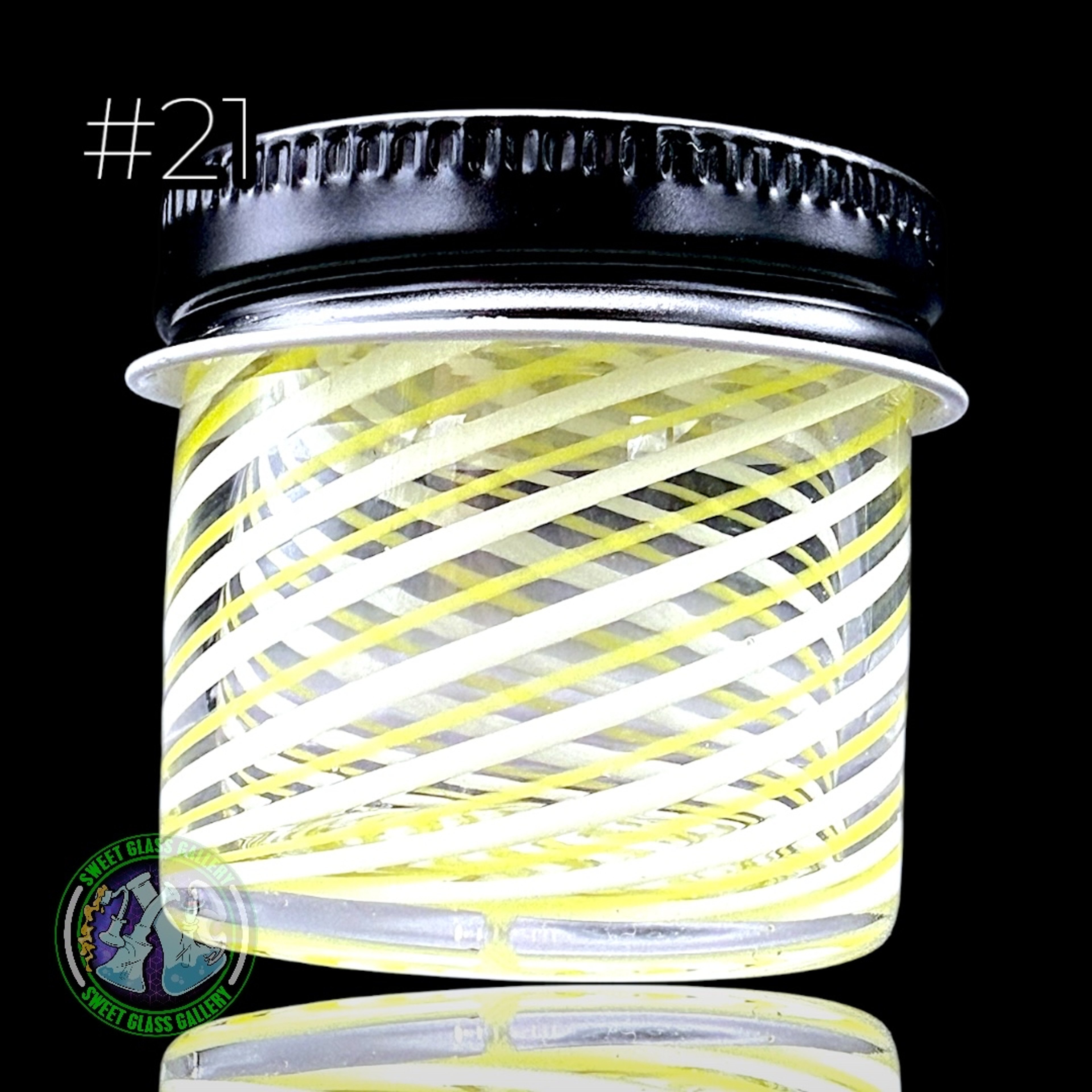 Preview pic of Ben’s Glass Art - Baller Jar #21 - Inside Out Tech