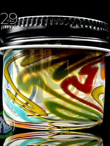 Preview pic of Ben’s Glass Art - Baller Jar #29 - Inside Out Tech