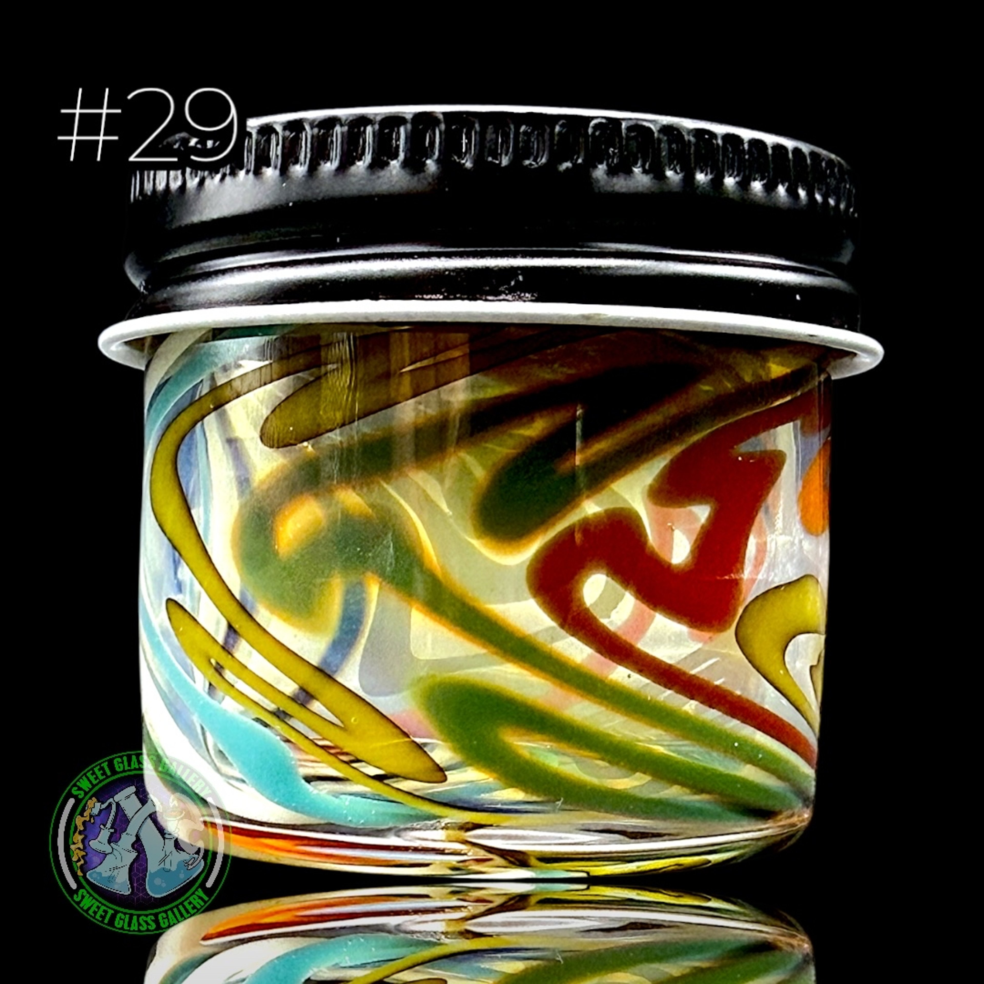 Preview pic of Ben’s Glass Art - Baller Jar #29 - Inside Out Tech
